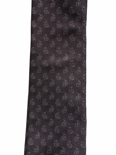 Givenchy paisley-pattern silk tie outlook