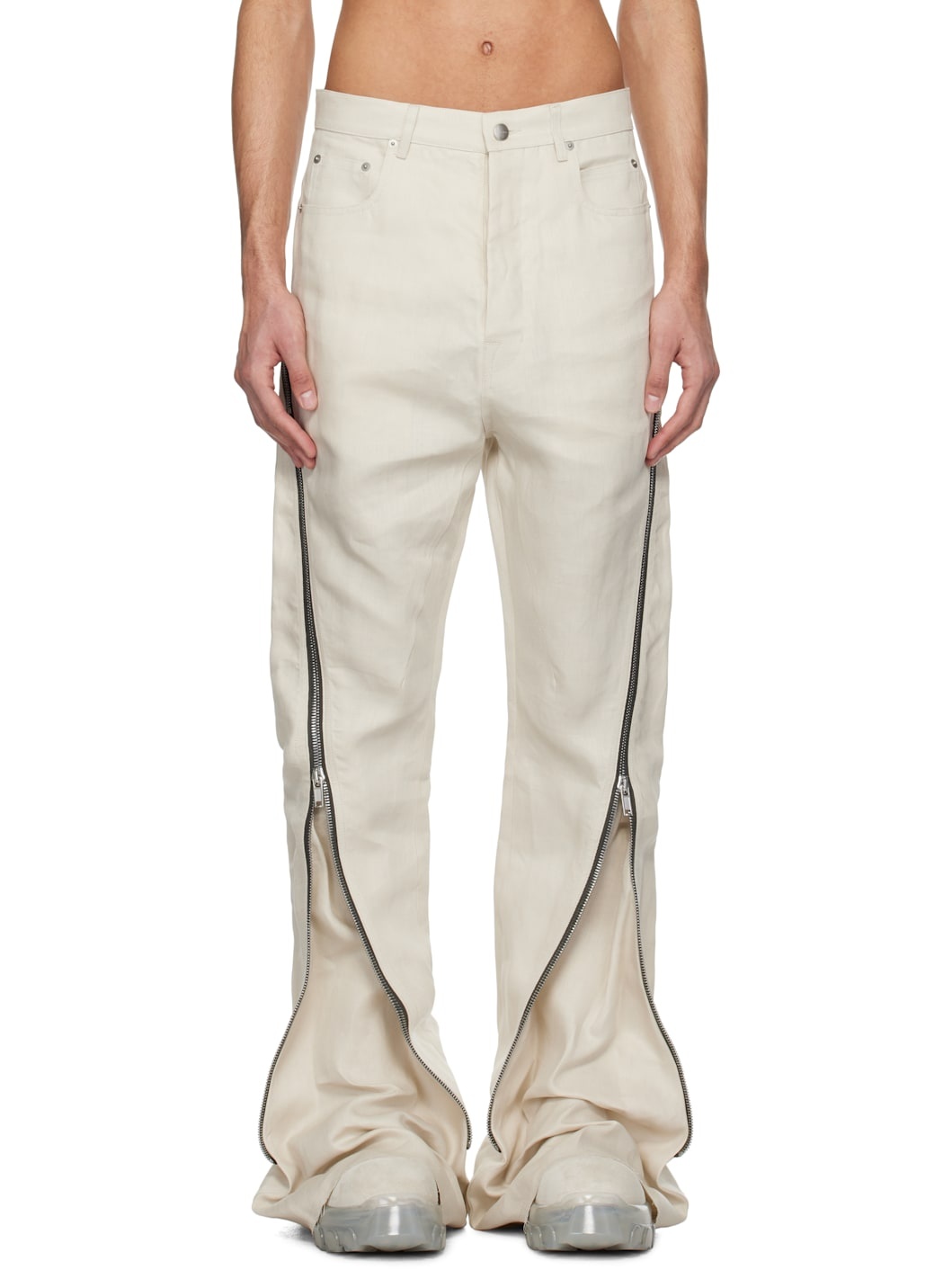 Off-White Hollywood Bolan Banana Jeans - 1
