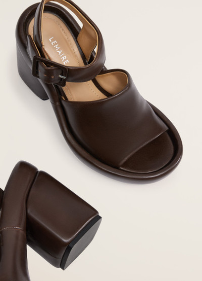 Lemaire PADDED WEDGE SANDALS outlook