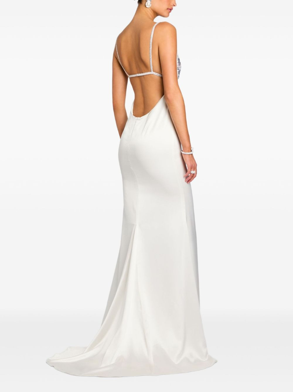 Oline sequin-embellished maxi dress - 4