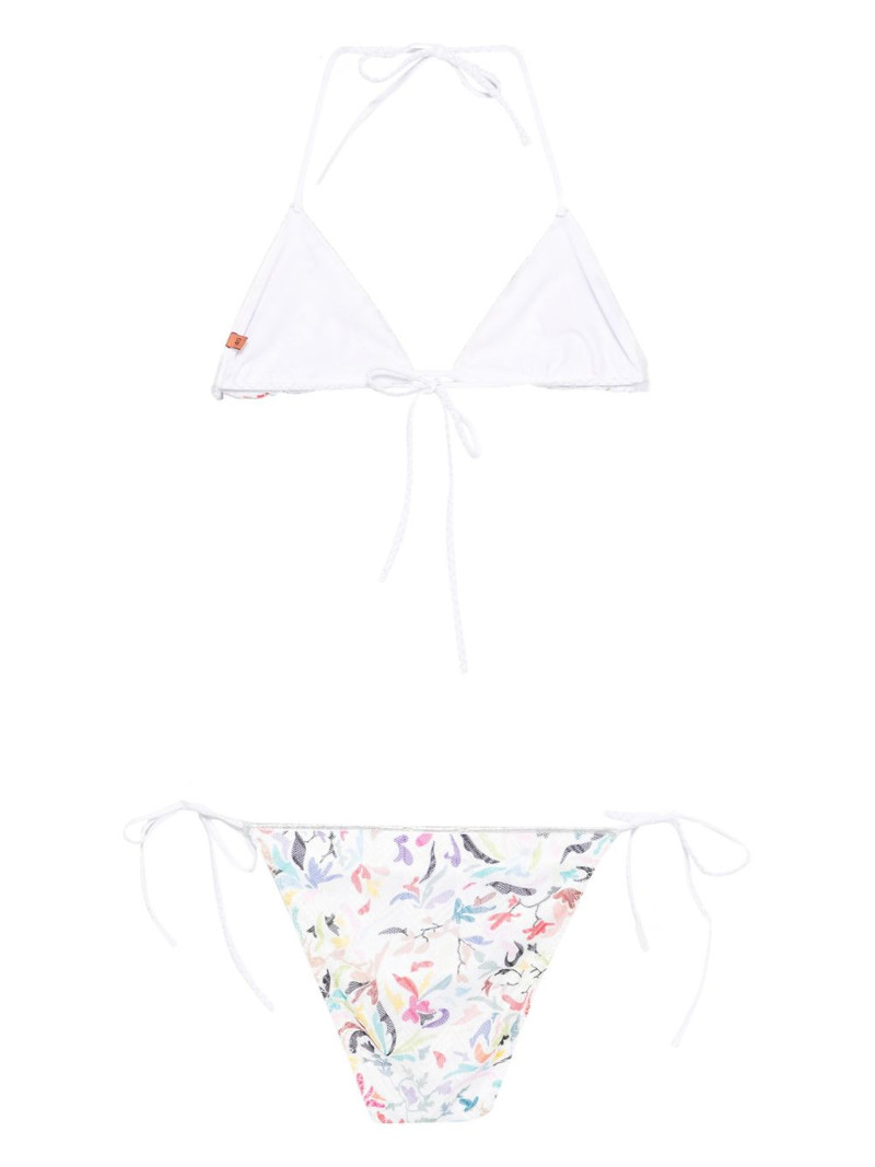 Missoni floral-print bikini outlook