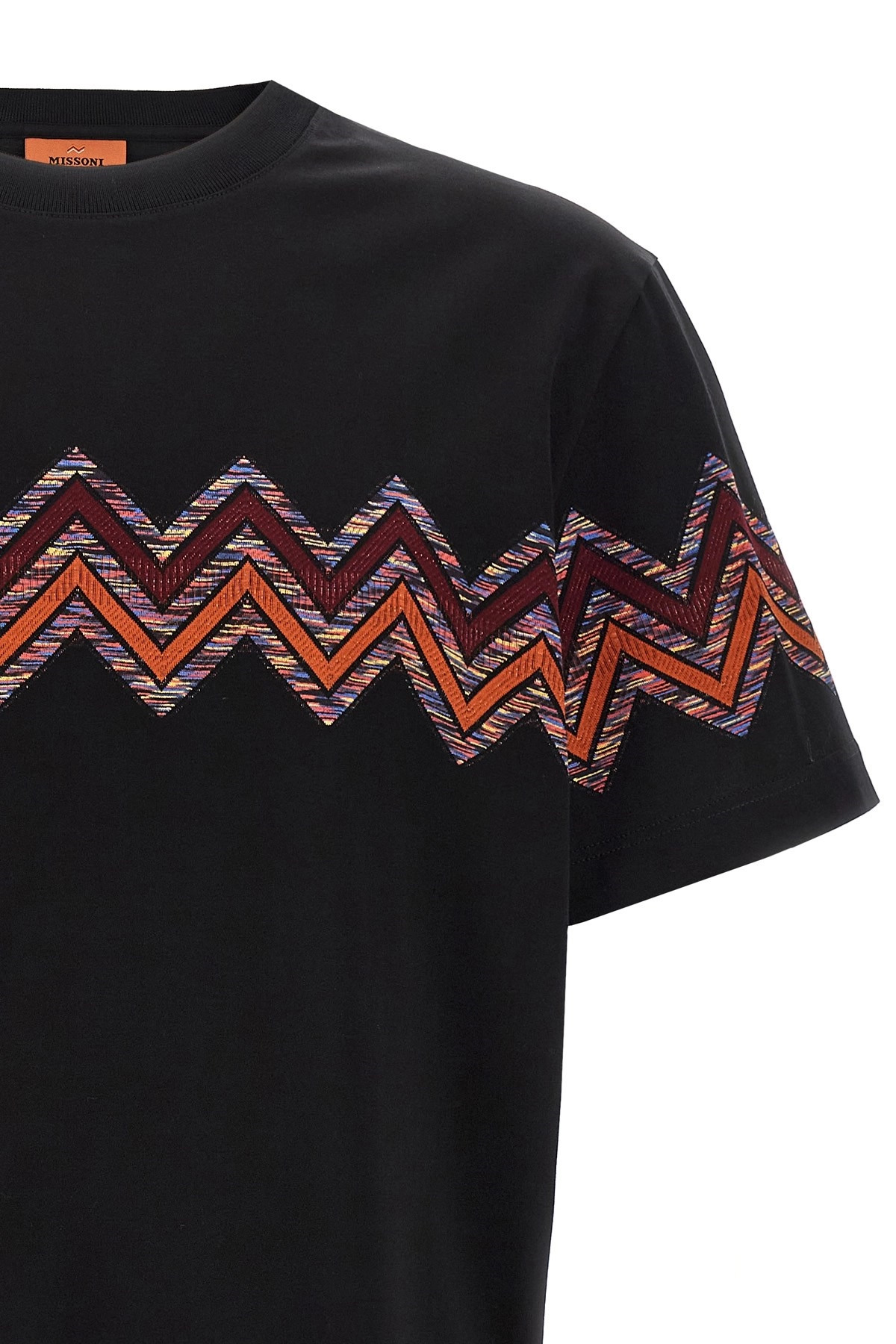 'Zig Zag' jacquard t-shirt - 3