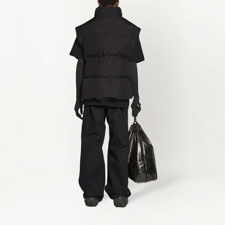 Balenciaga Swing Puffer Gilet 'Black' 720167TNO321000 - 4