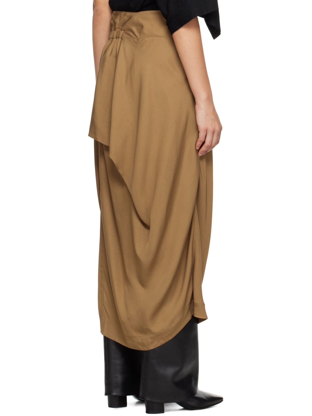 Brown Canopy Maxi Skirt - 3