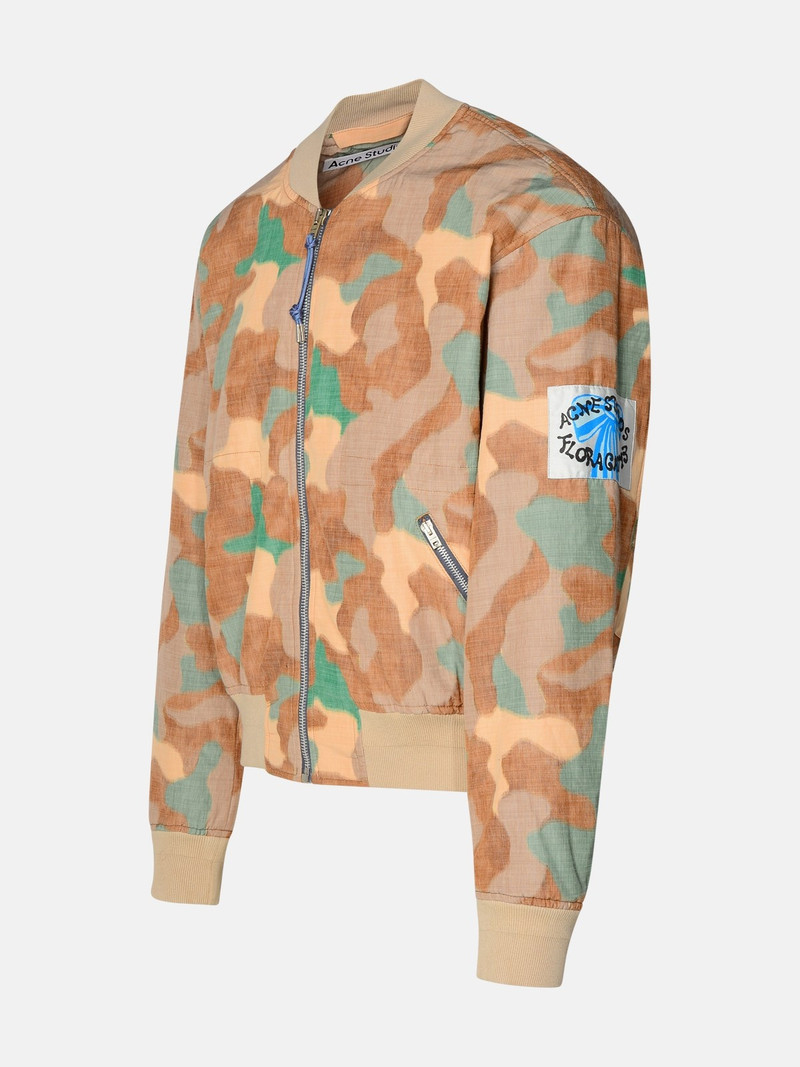 Acne Studios MULTICOLOR COTTON BLEND BOMBER JACKET outlook