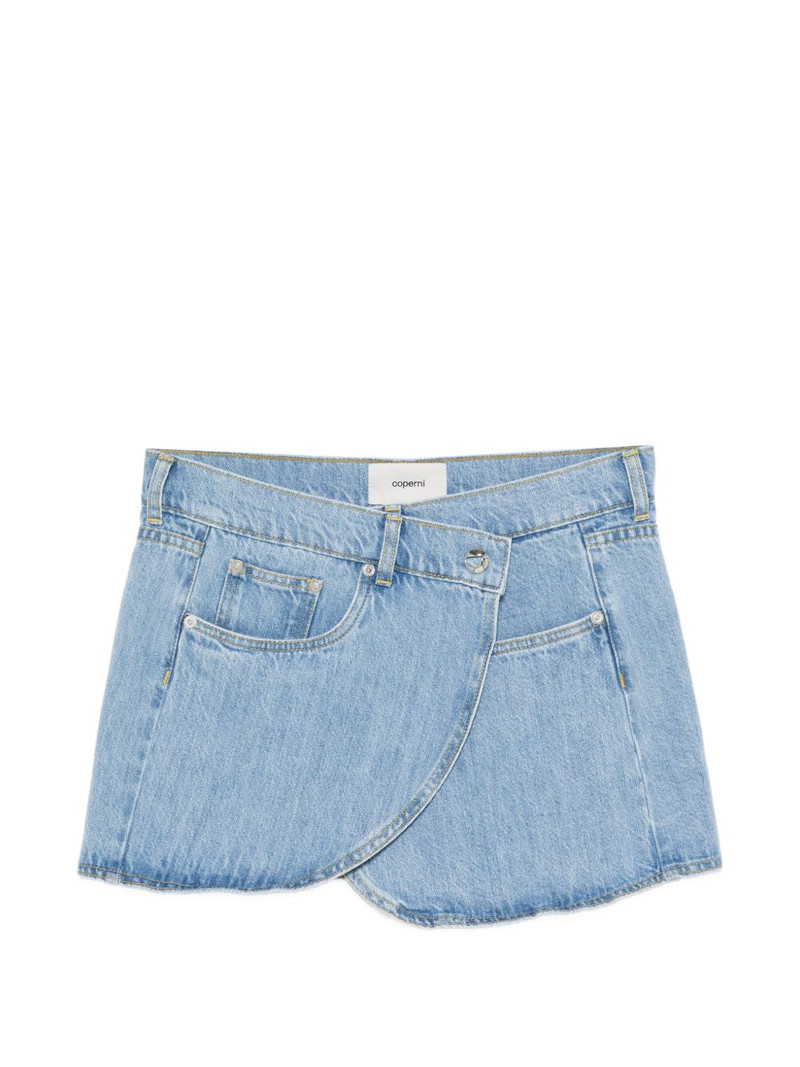 asymmetric denim skirt 1