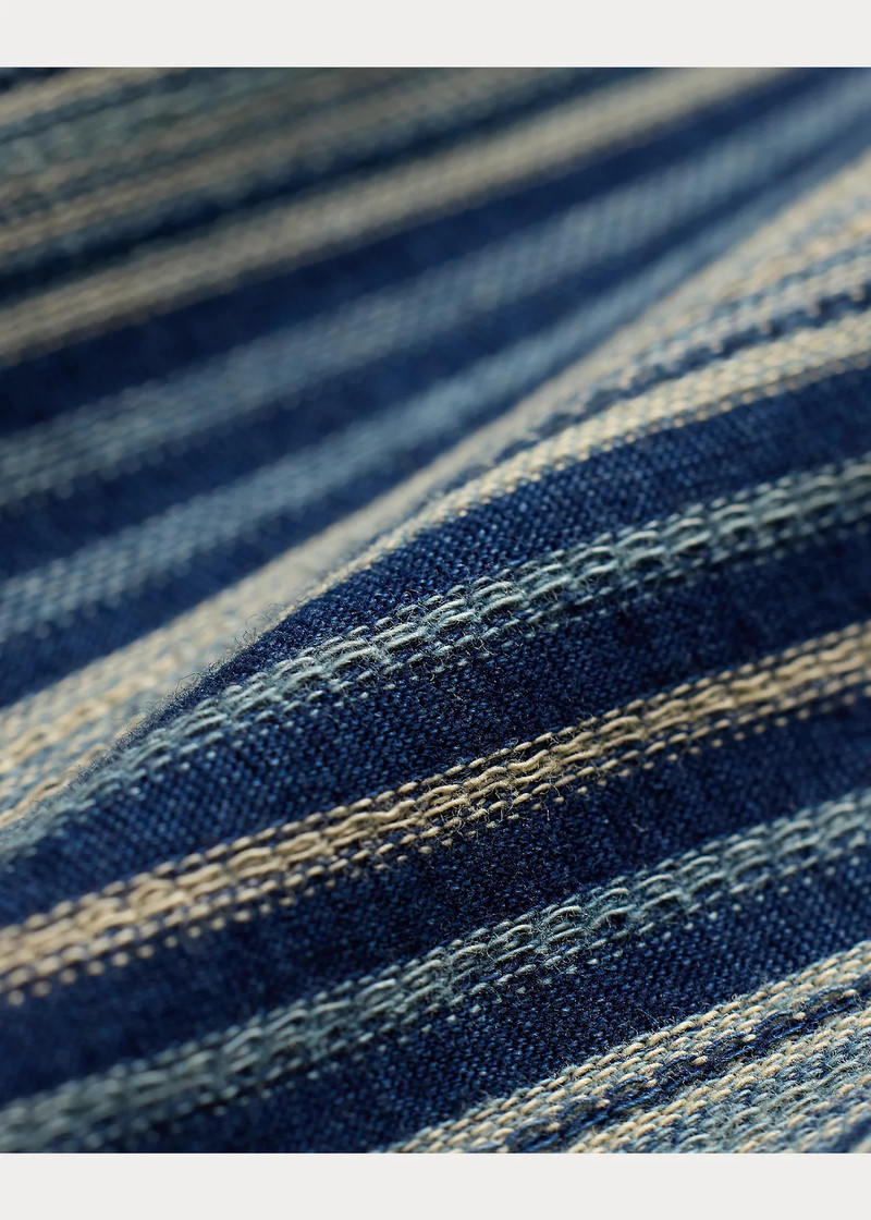 Indigo Striped Jacquard Tank 4
