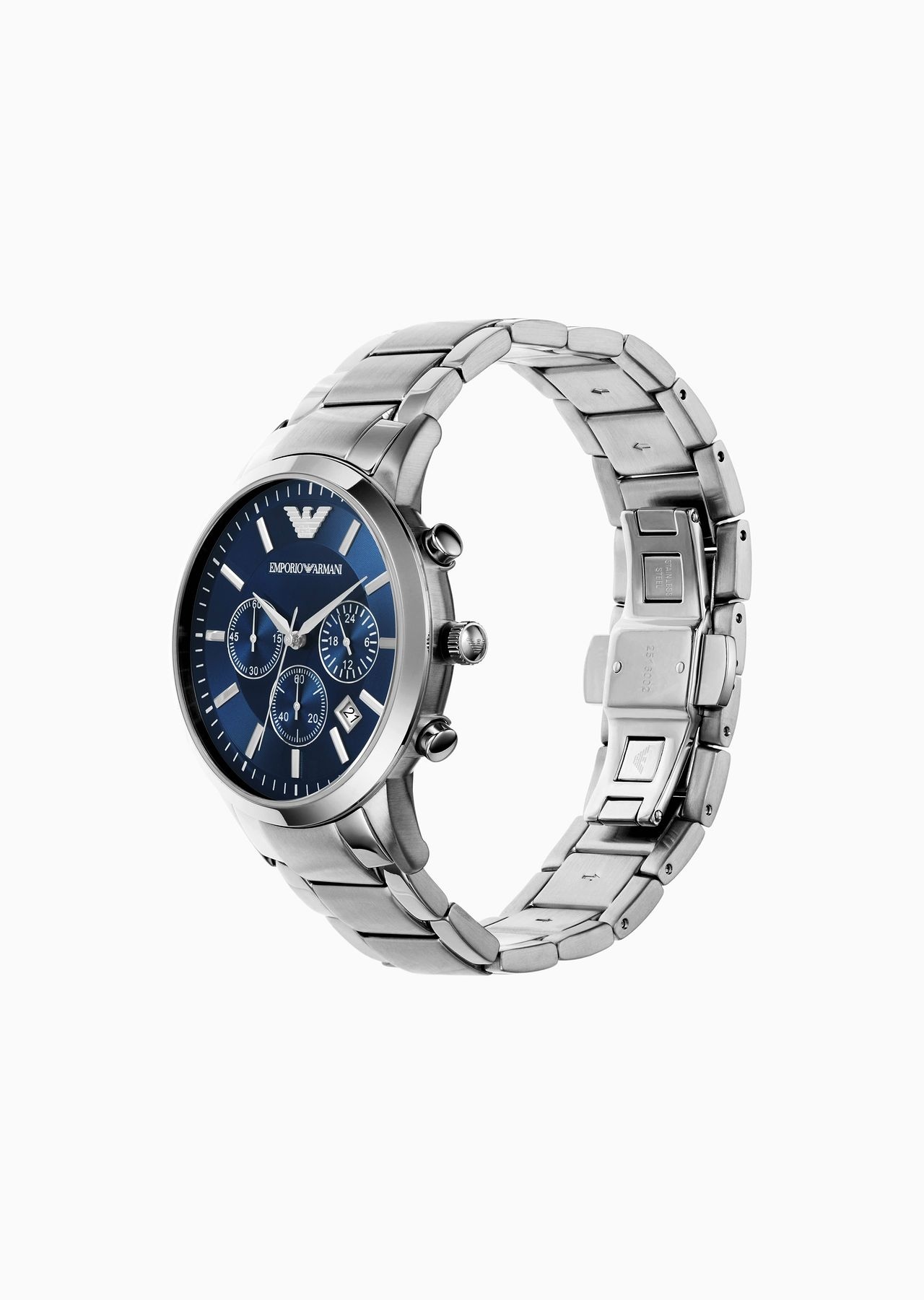 Chronograph Stainless Steel Watch - 2