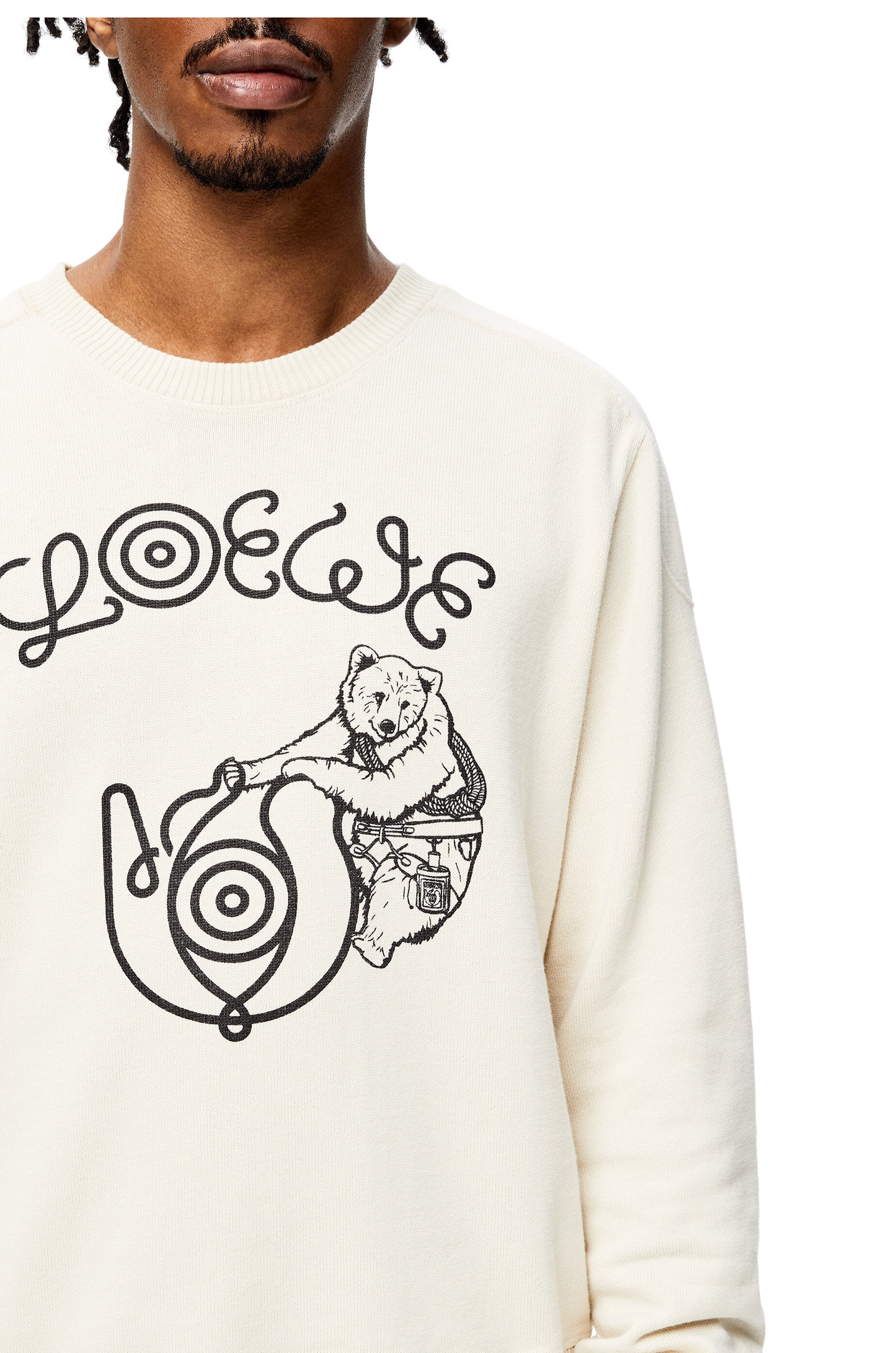 Logo sweatshirt in cotton - 5