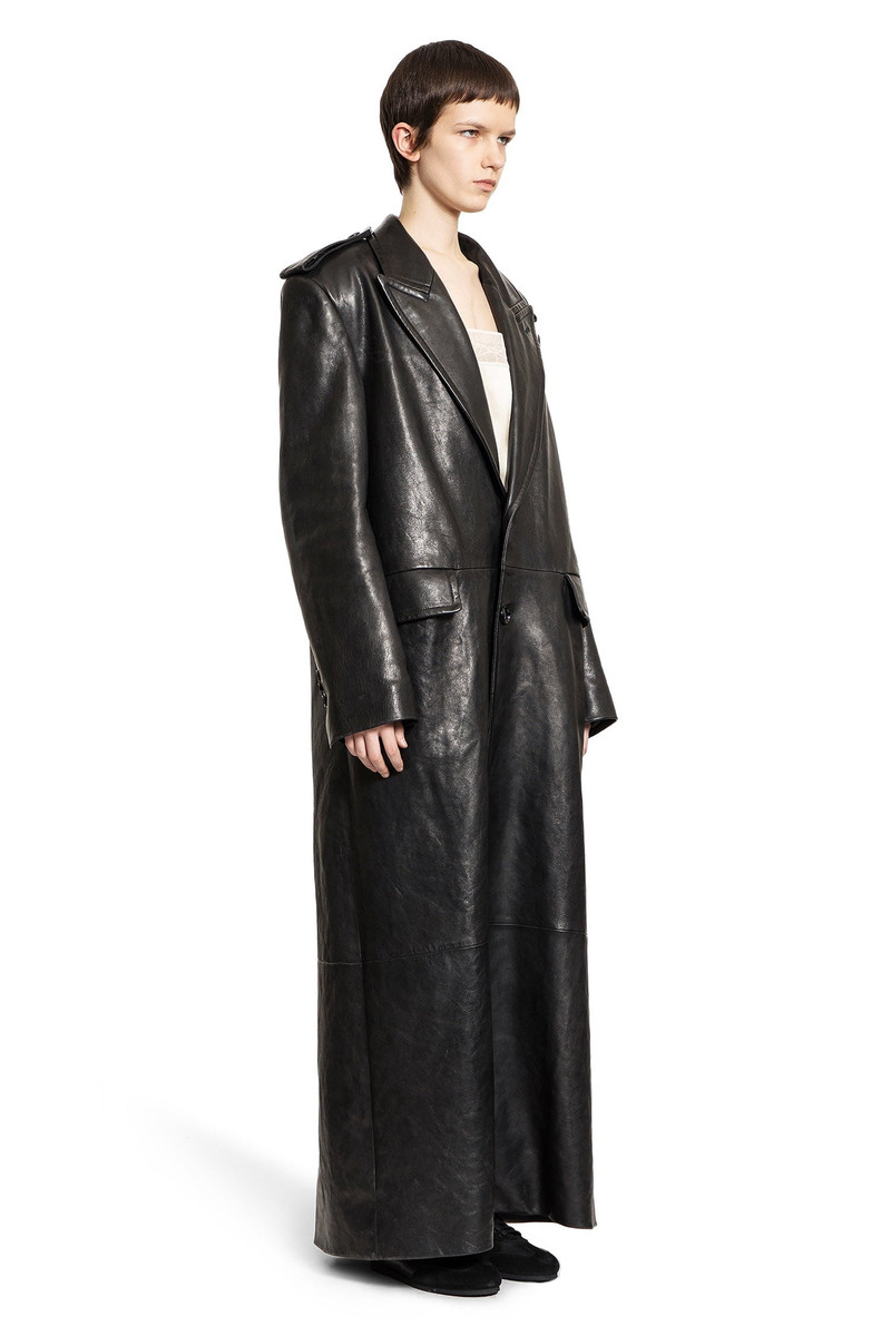 Ann Demeulemeester Bianca-Tailored-Coat-In-Vintage-Nappa outlook