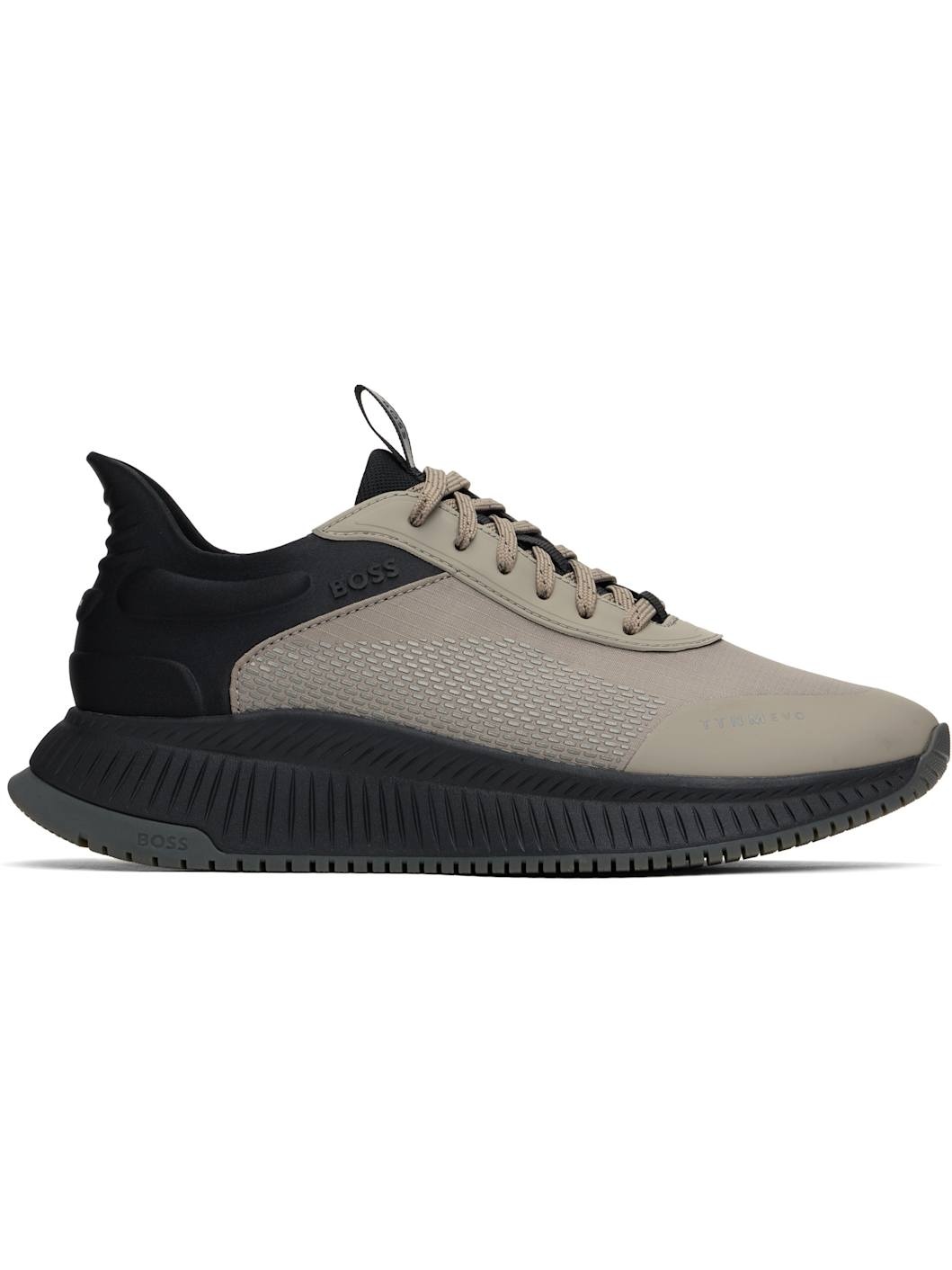 Khaki & Black 'TTNM EVO' Sneakers - 1