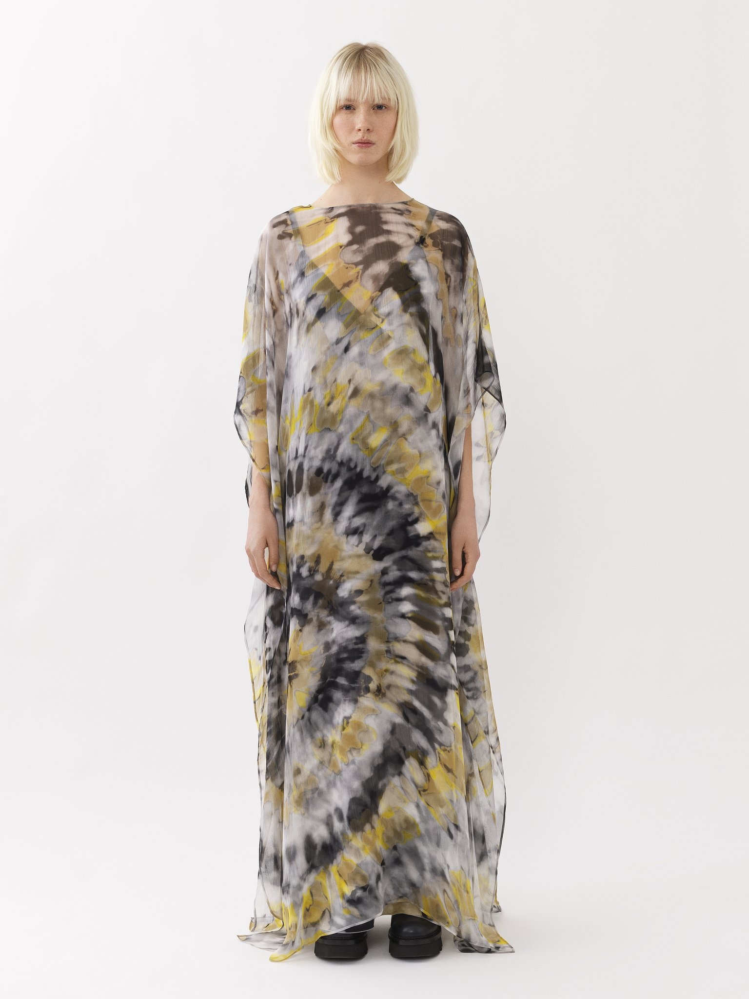KAFTAN-INSPIRED MAXI DRESS - 2