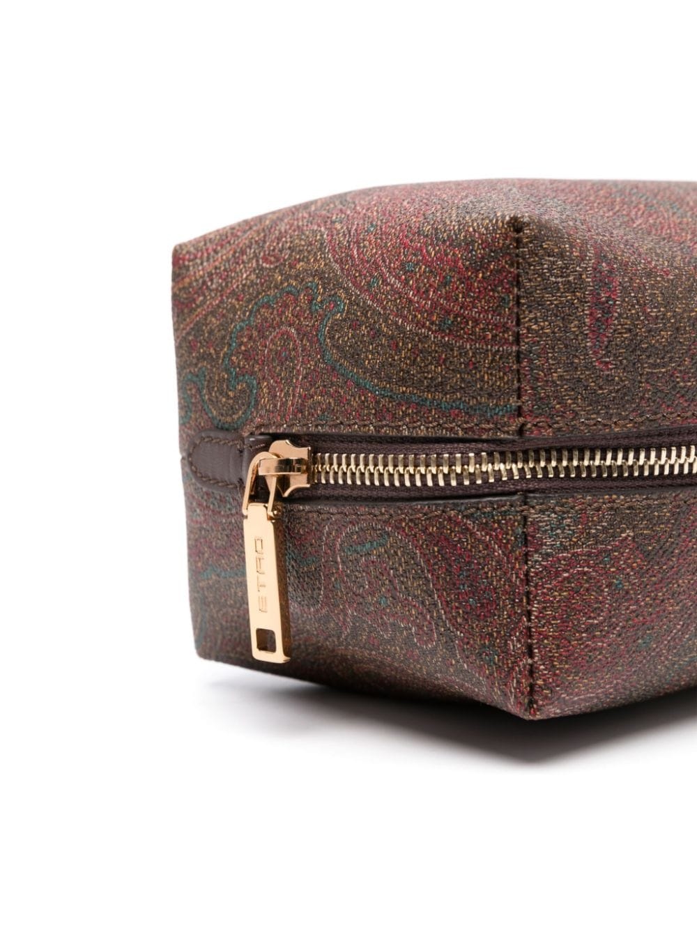 Pegaso-embroidered zipped wash bag - 3