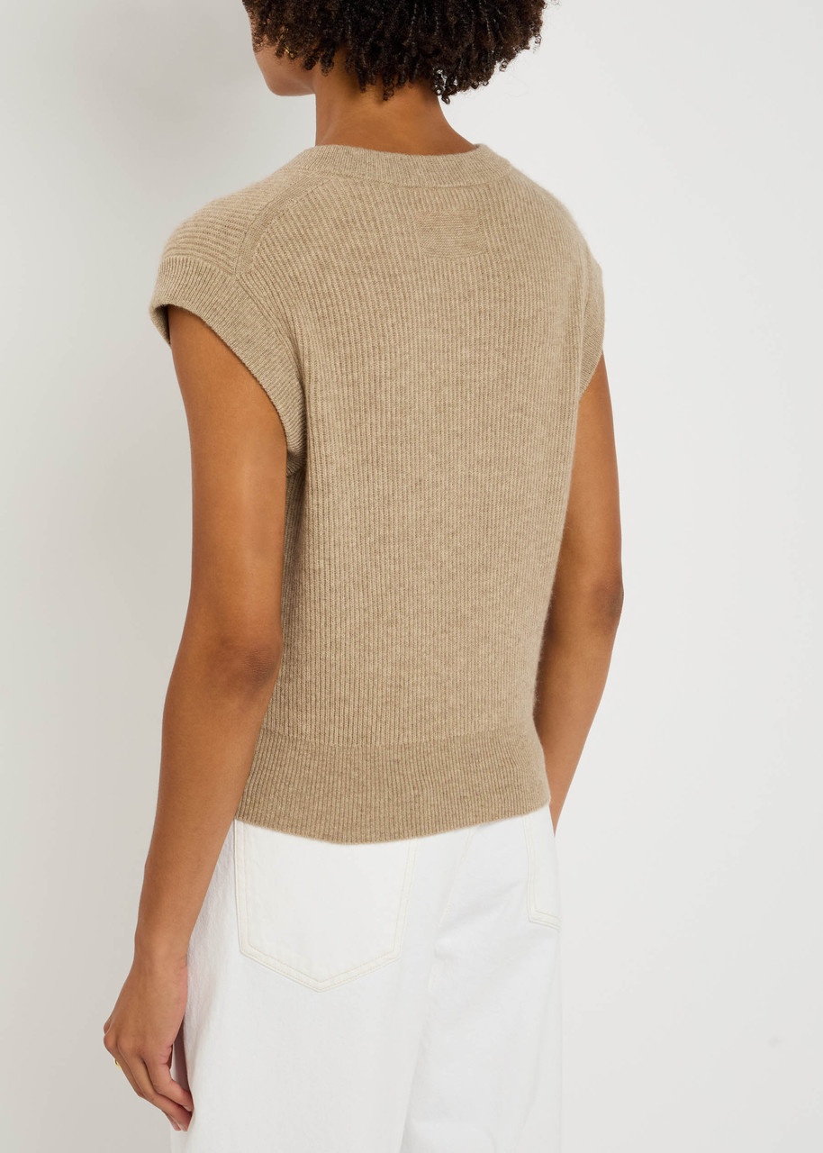Guest In Residence Ribbed Cashmere Vest - 3