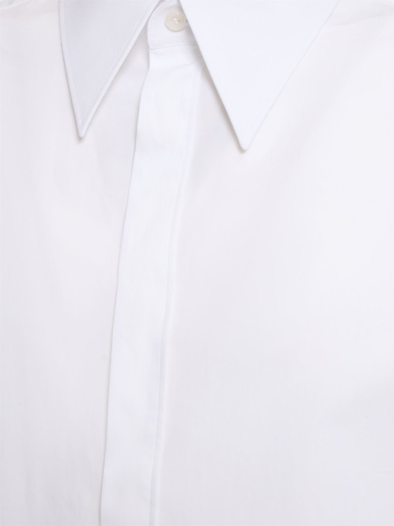 Cotton poplin shirt - 2