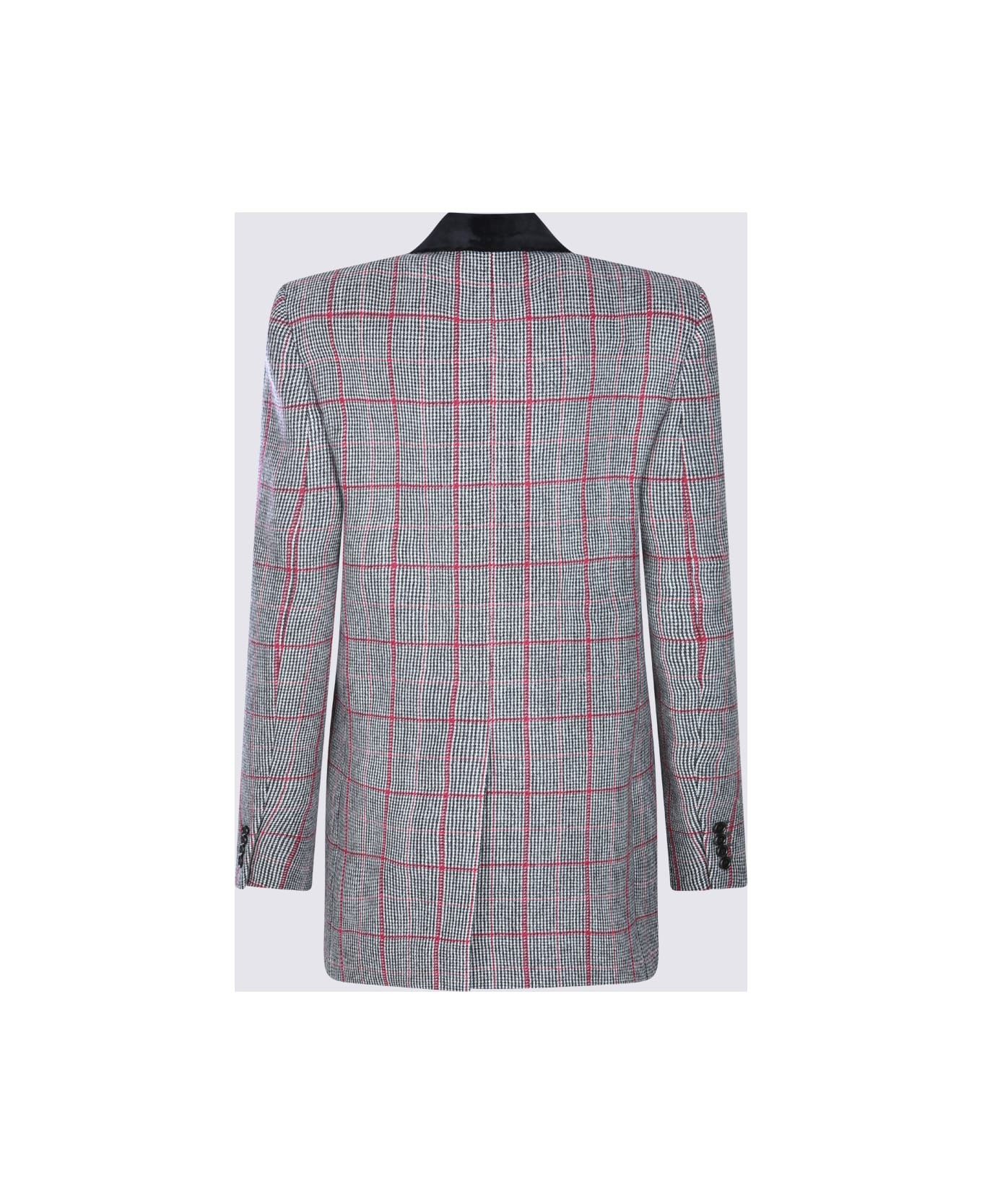 Grey Wool Blazer - 2