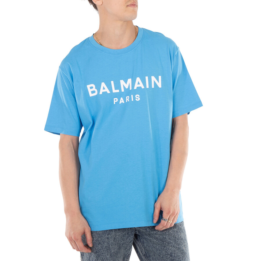 Balmain Straight-Cut Balmain Printed T-Shirt - 2
