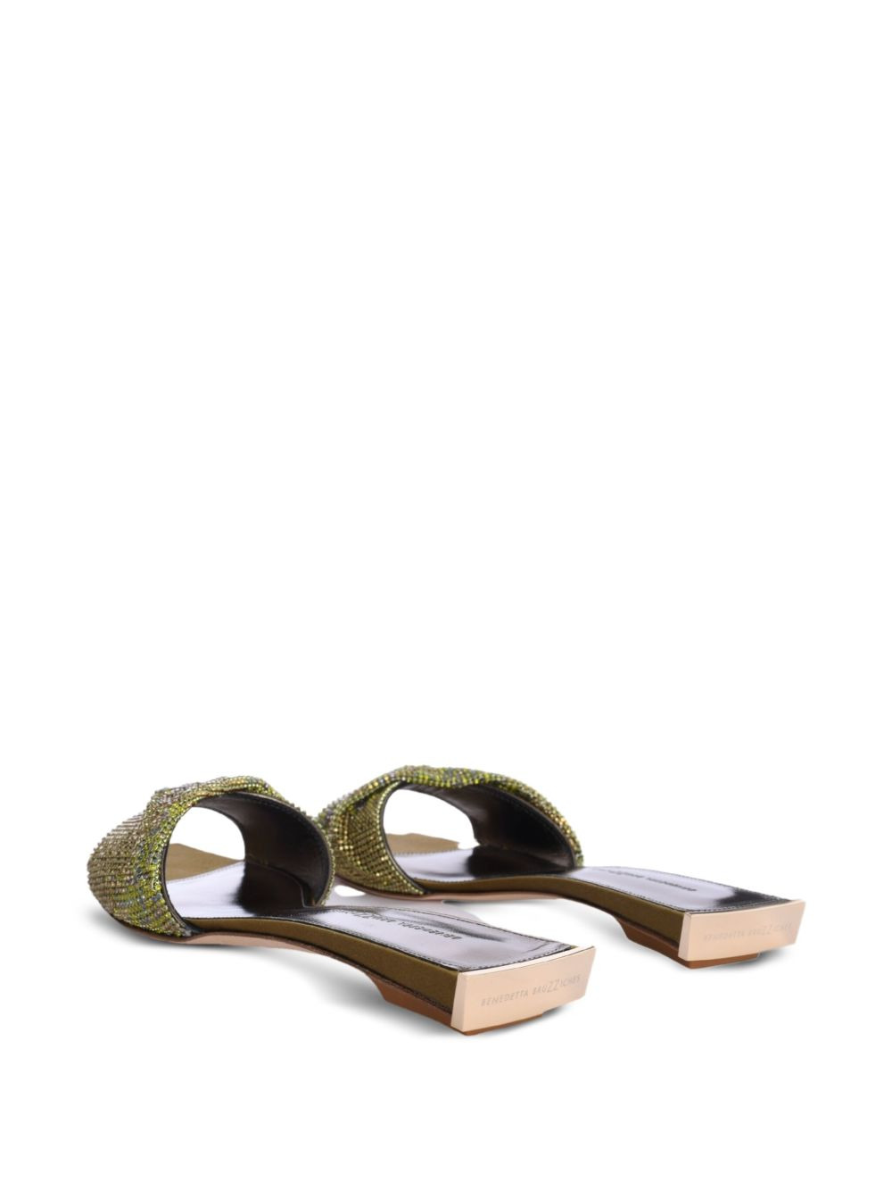 Golrarda embellished square-toe slides - 3