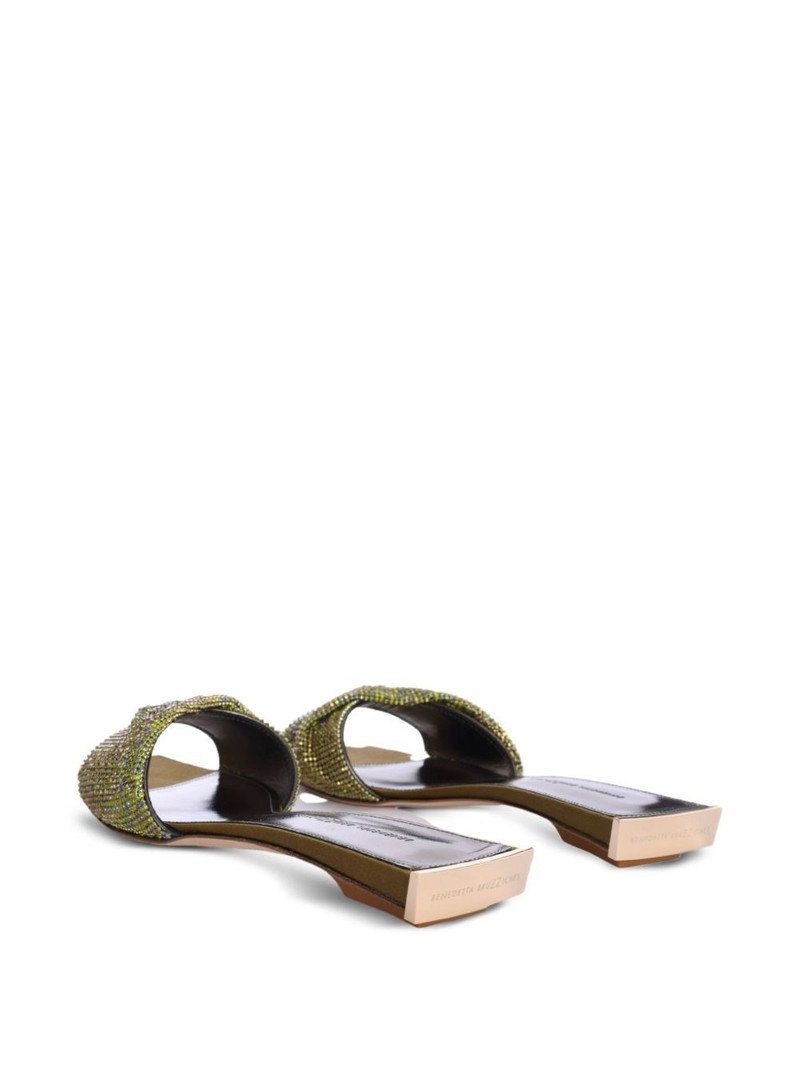 Golrarda embellished square-toe slides 3