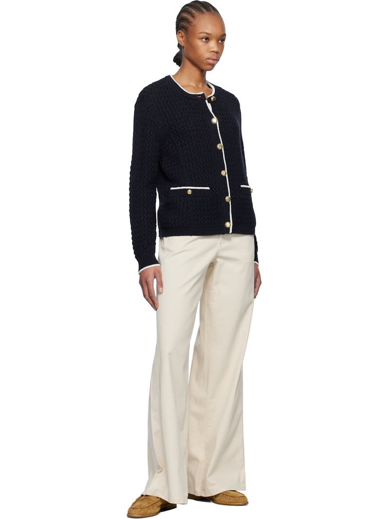 rag & bone Navy Daria Cardigan outlook