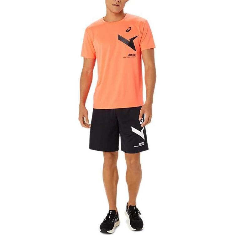 Asics A-I-M Dry Short Sleeve T-Shirt 'Flash Coral' 2031E555-700 - 4