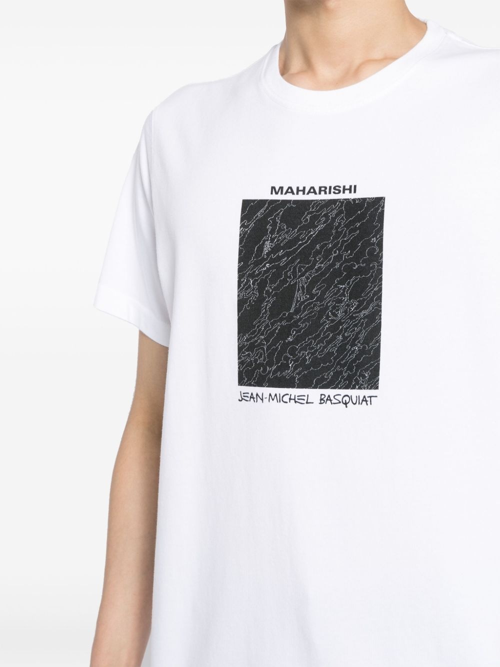 logo-print cotton T-shirt - 5