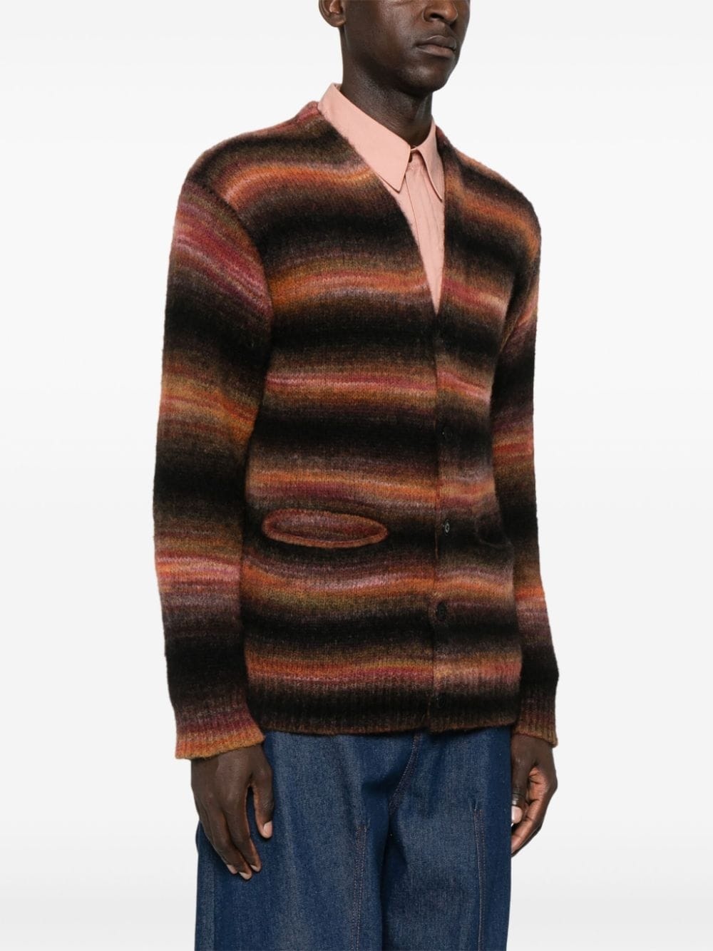striped cardigan - 3