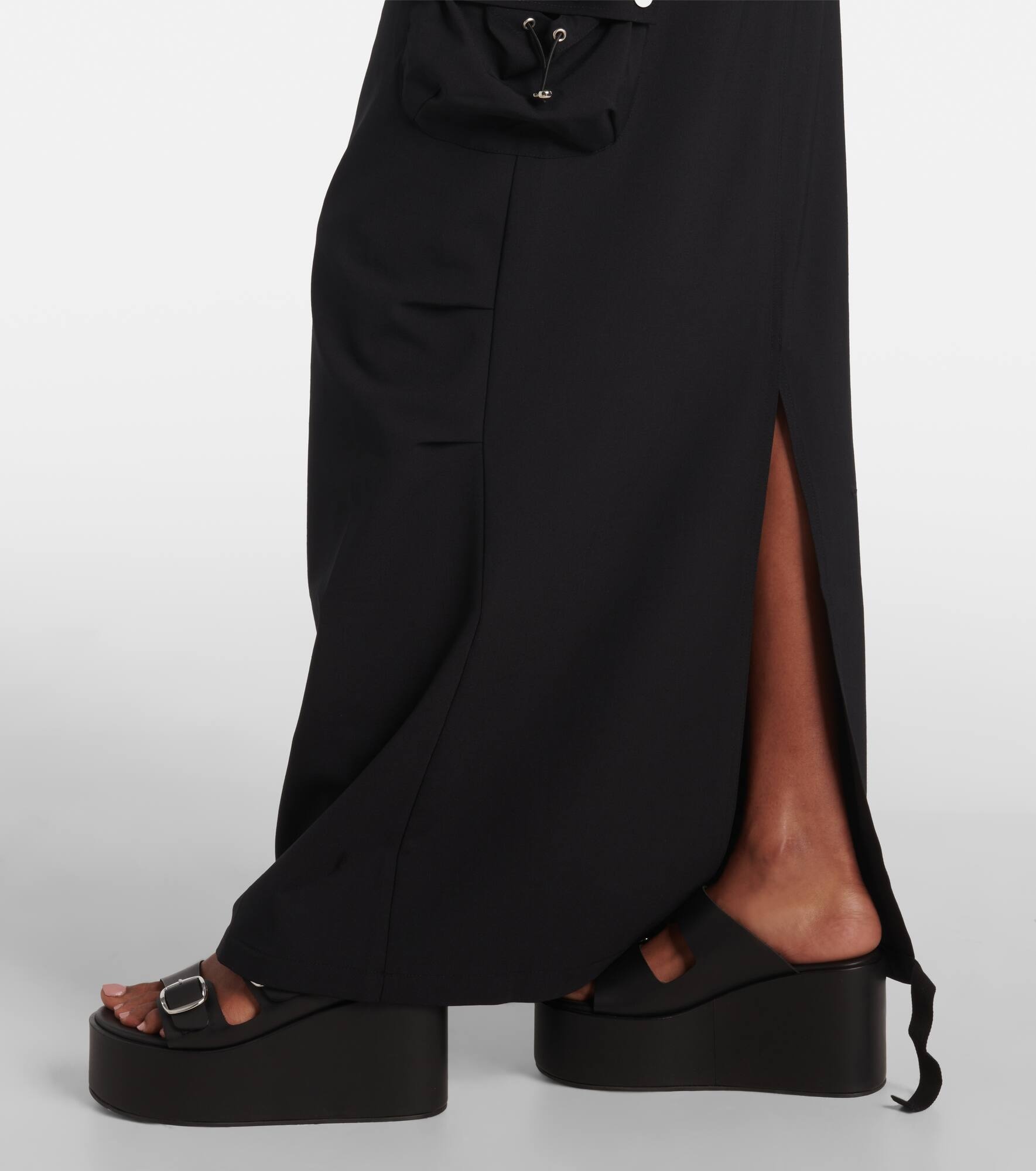 Cargo maxi skirt - 5