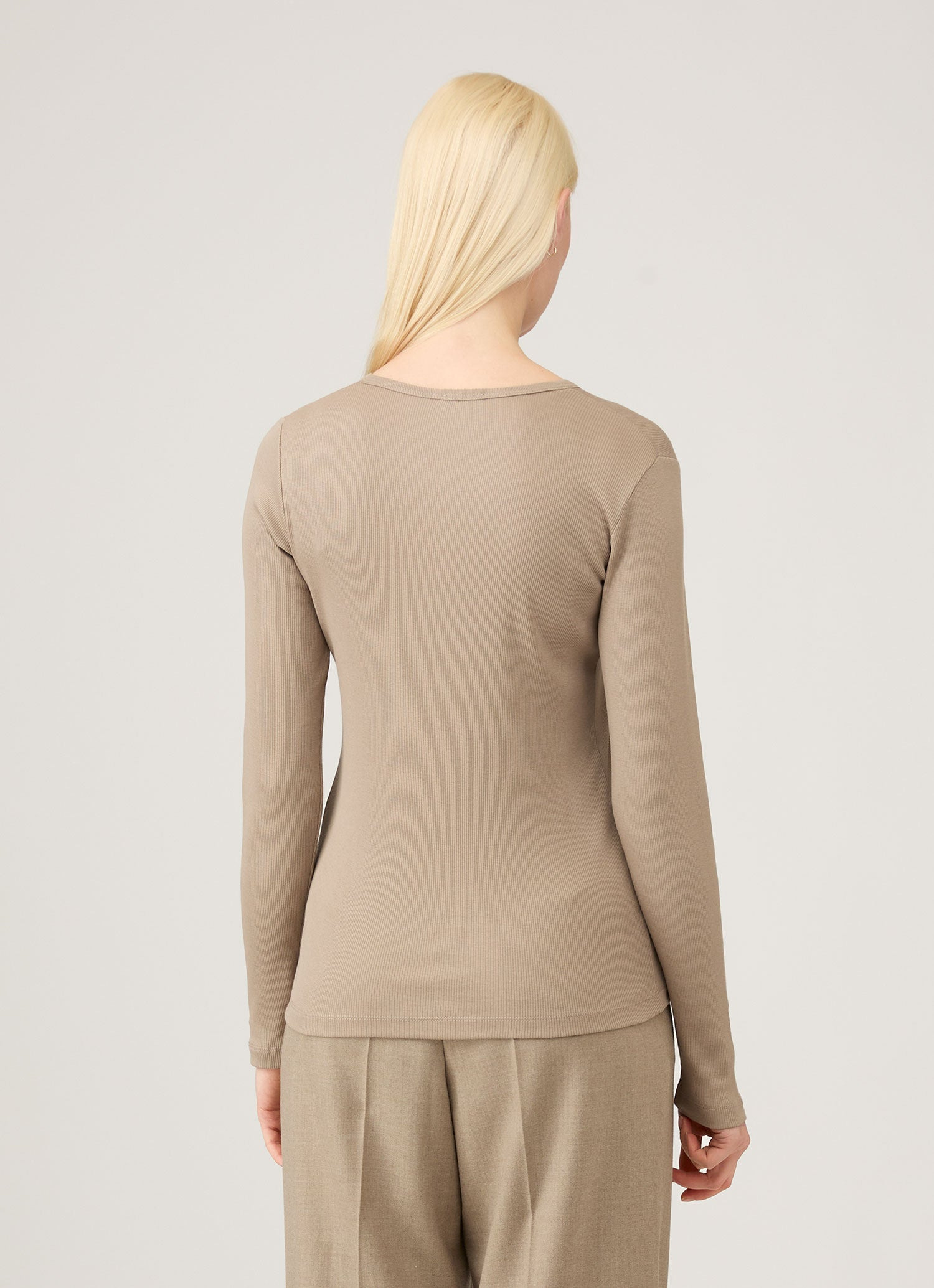 Ribbed Henley - 3