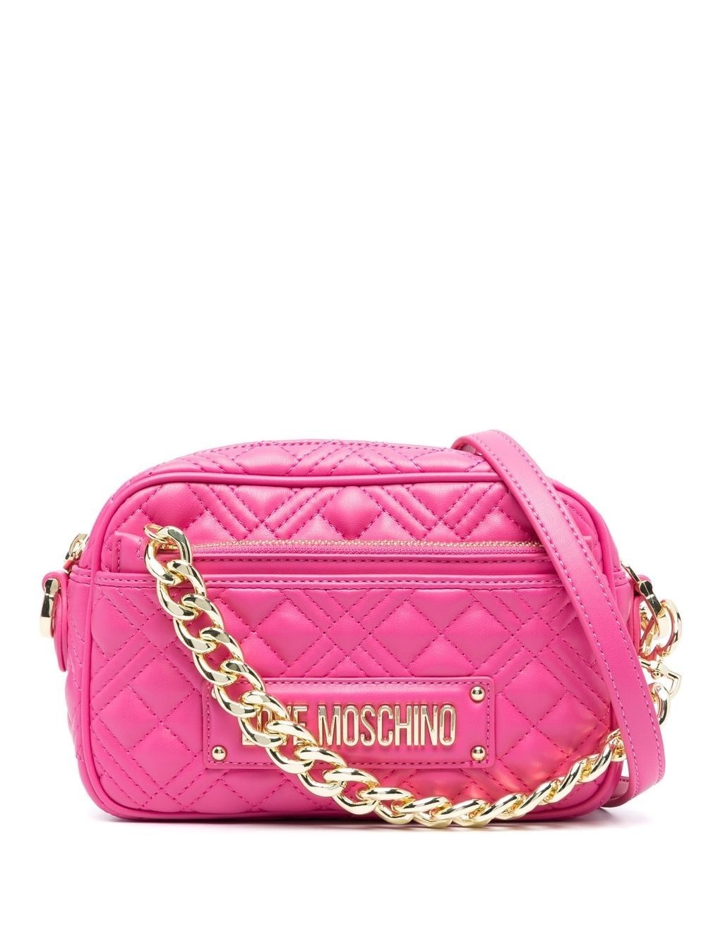 quilted crossbody bag - 1