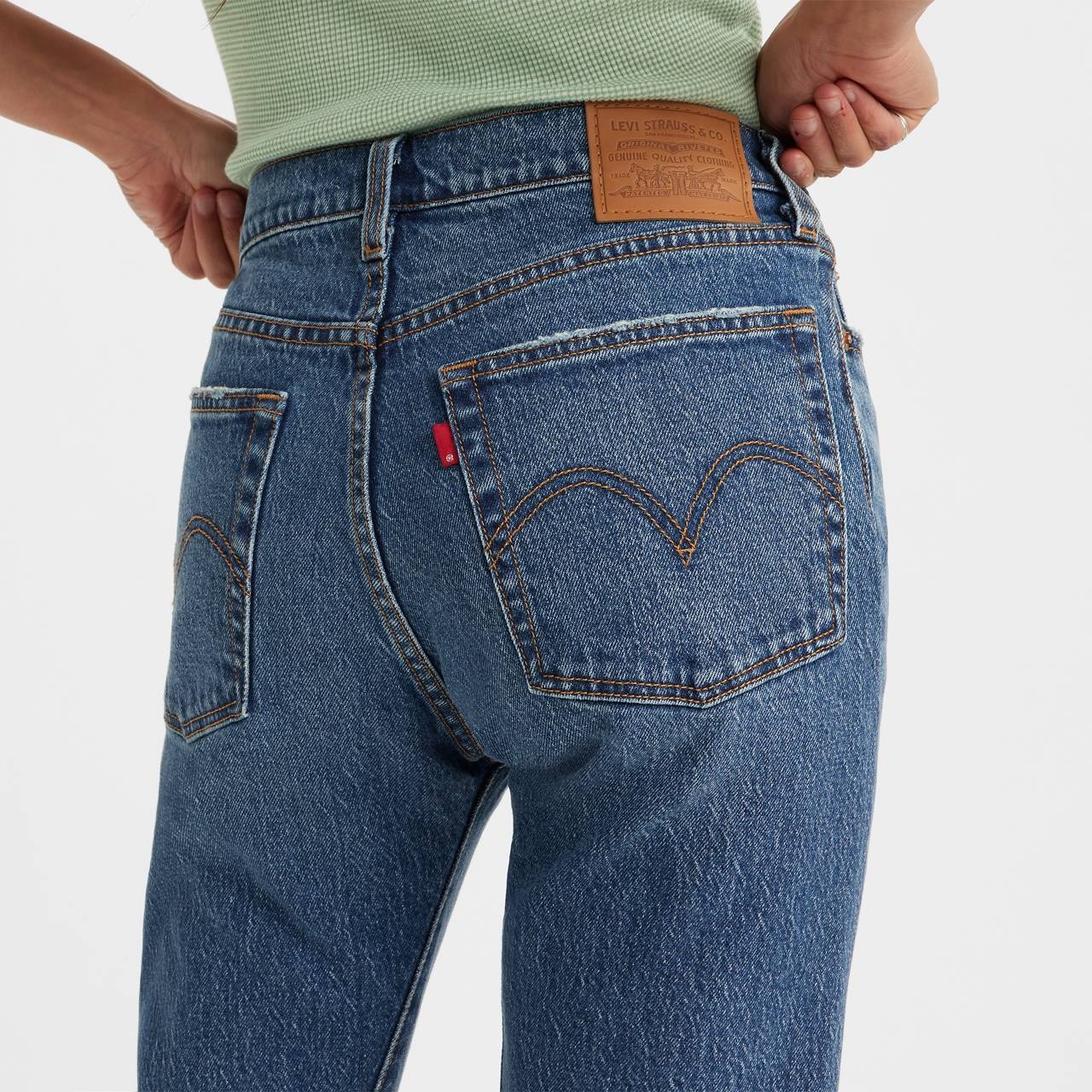 WEDGIE STRAIGHT FIT WOMEN'S JEANS - 6