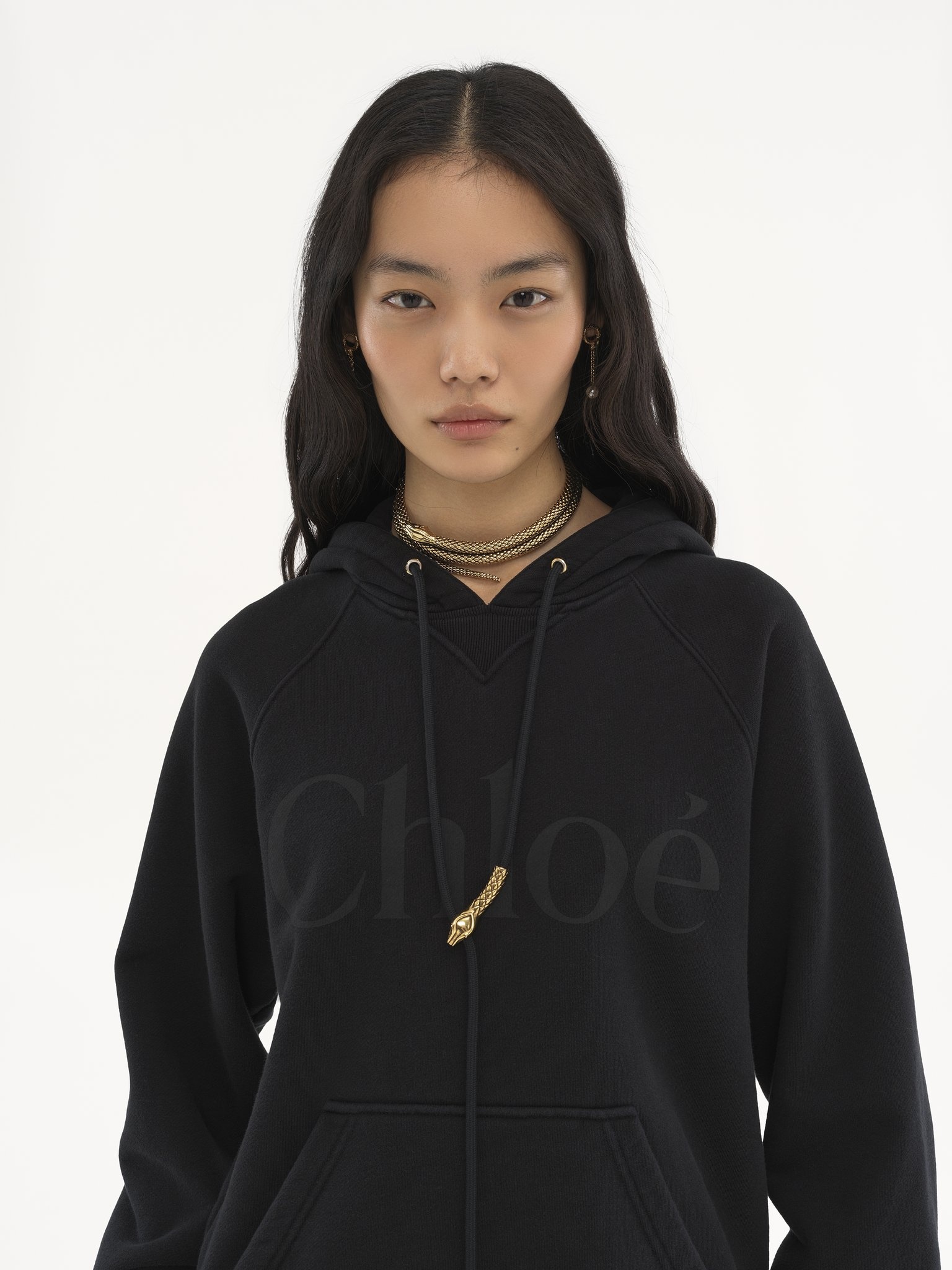 GENEROUS LOGO HOODIE IN COTTON FLEECE - 6