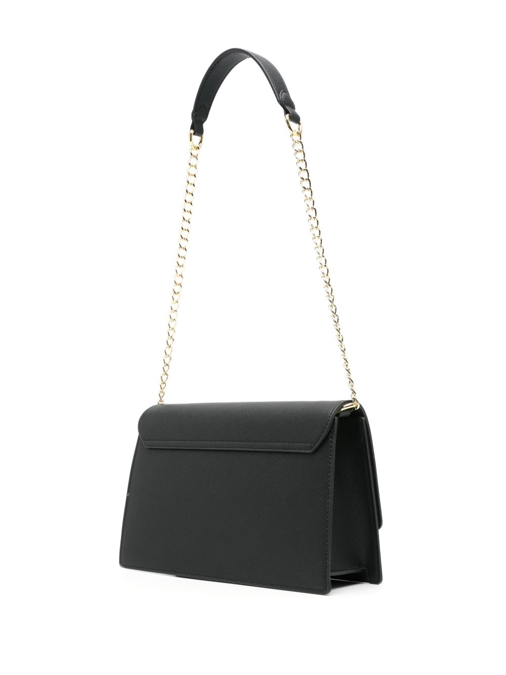 logo-lettering shoulder bag - 3