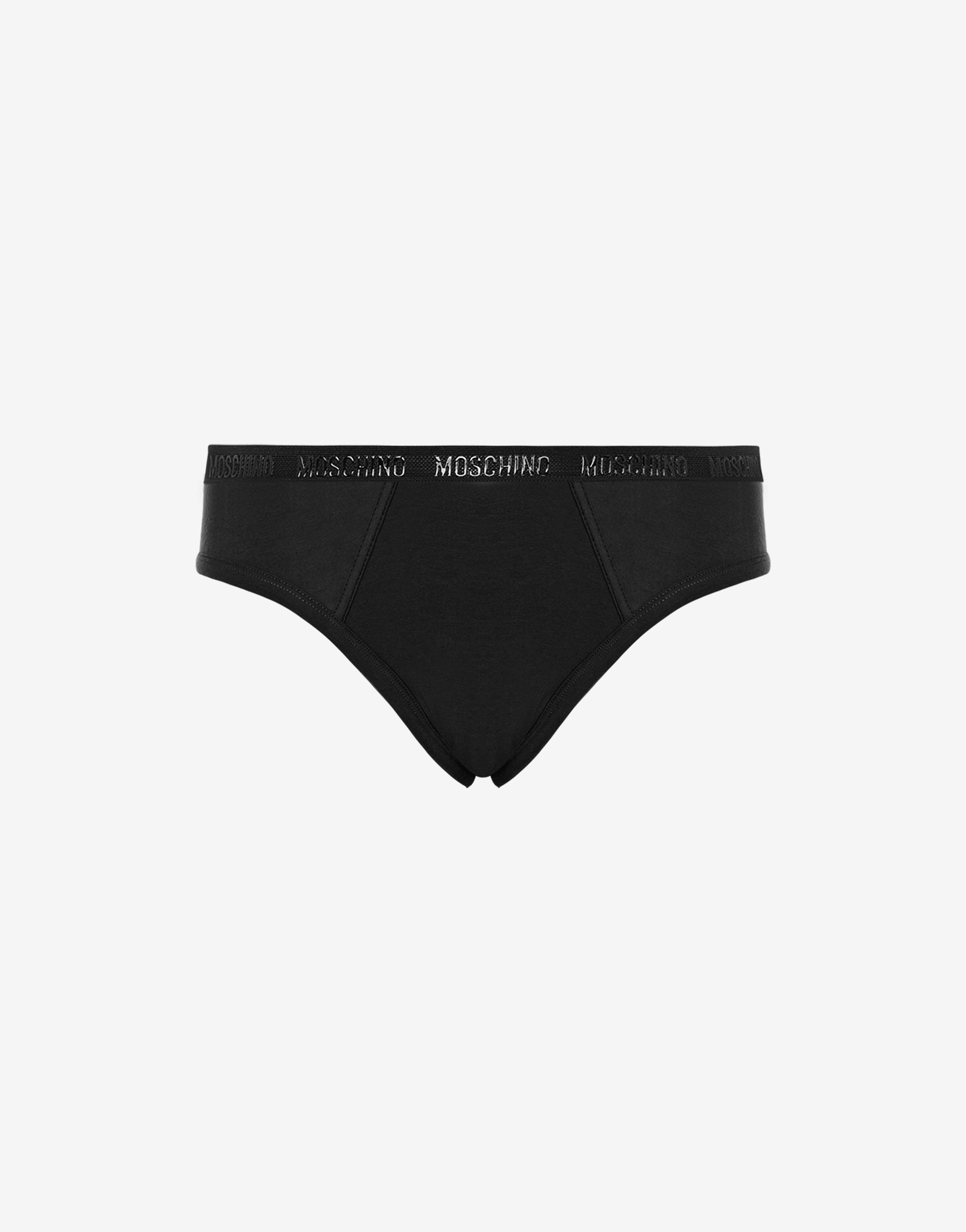 LOGO BAND STRETCH JERSEY BRIEFS - 1