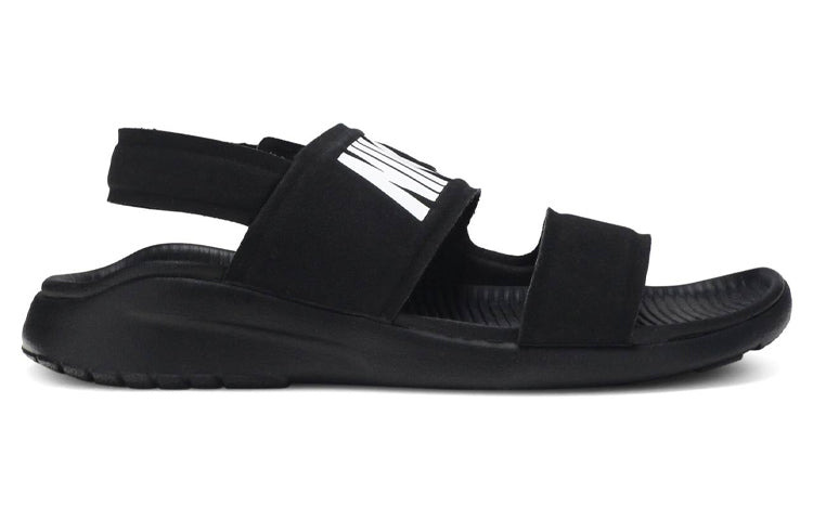 (WMNS) Nike Tanjun Sandal 'Black White' 882694-001 - 2