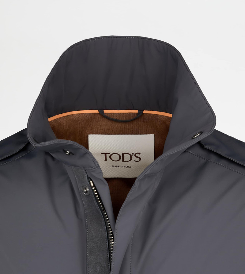 FIELD JACKET IN TECHNICAL FABRIC - GREY 7