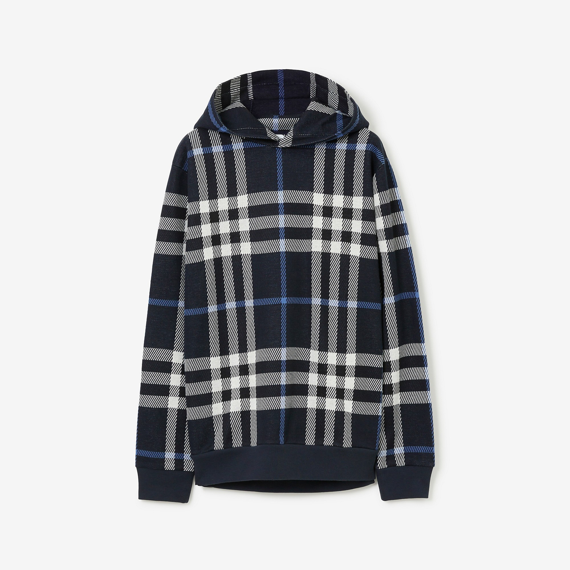 パーカー・フーディ Burberry Modern Plaid Jacket With Versatile Hood Burberry Check-Pattern Hooded Zip-Up Polyamide Jacket, Size