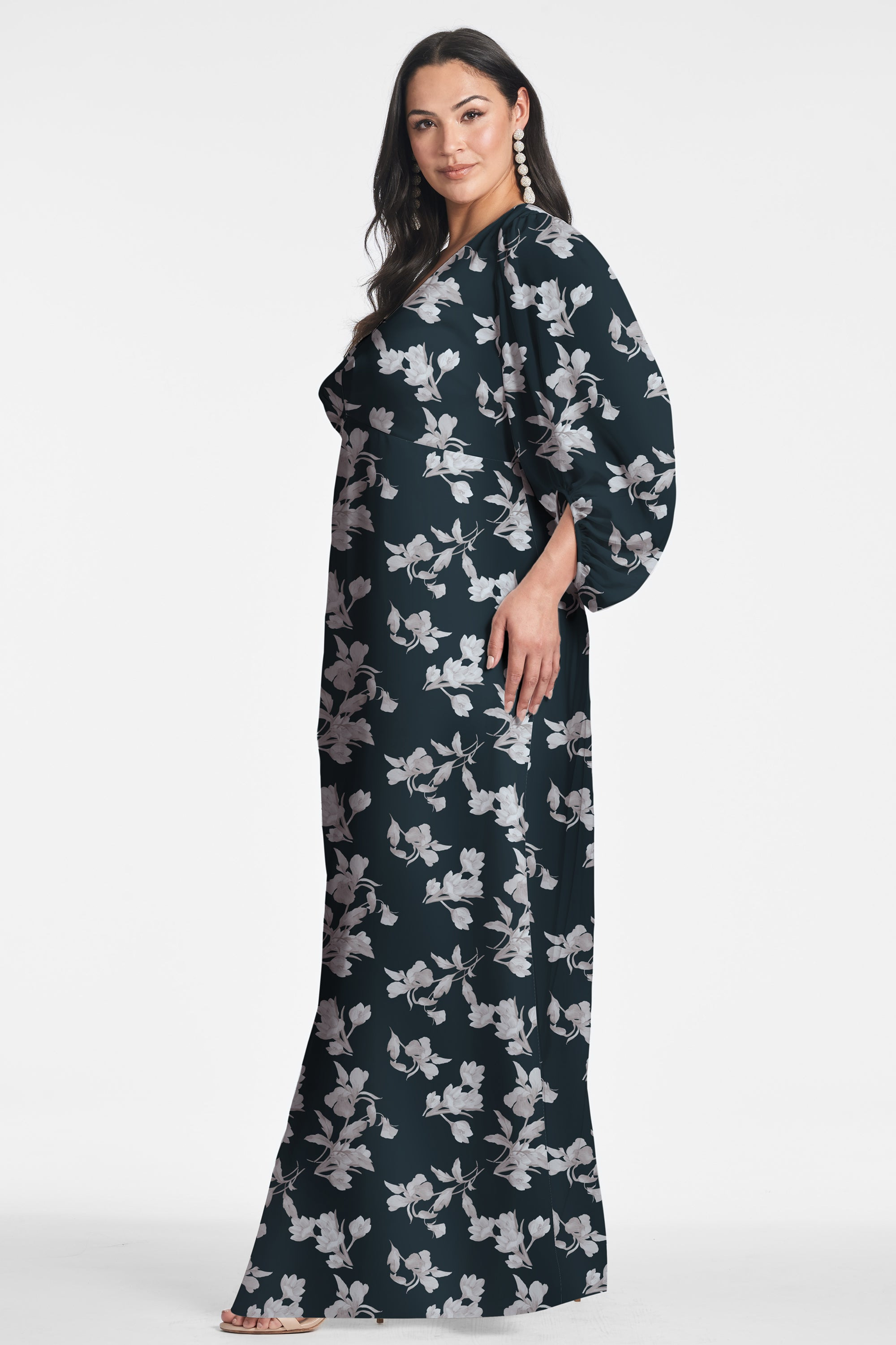 Jenny Gown - Navy Venetia Petal - 6