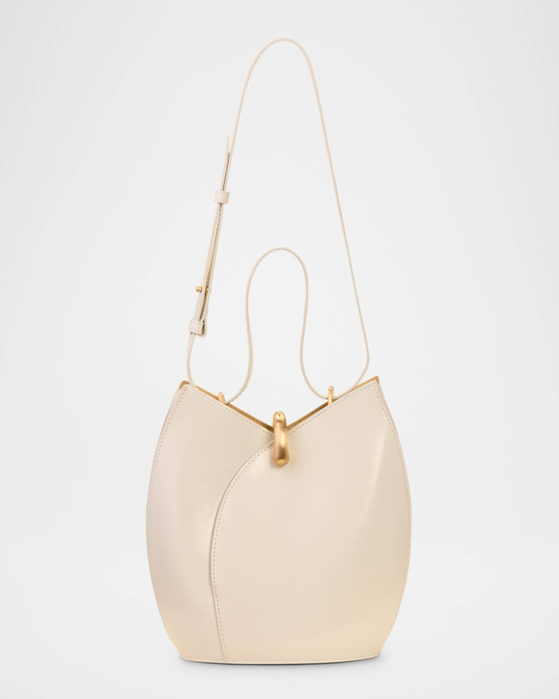 Cult Gaia Giada Ring Leather Shoulder Bag outlook