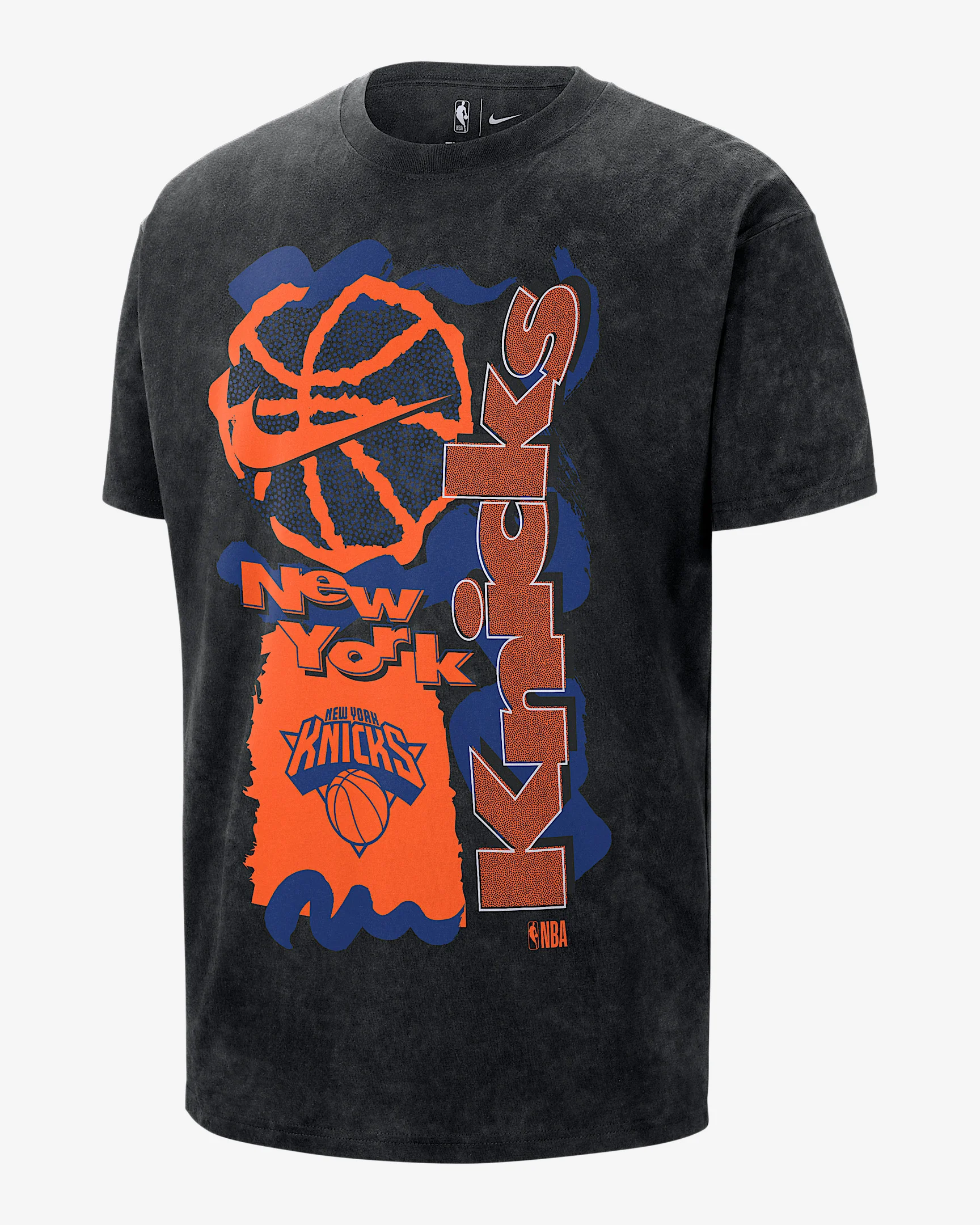 New York Knicks Courtside Men's Nike NBA Max90 T-Shirt - 1