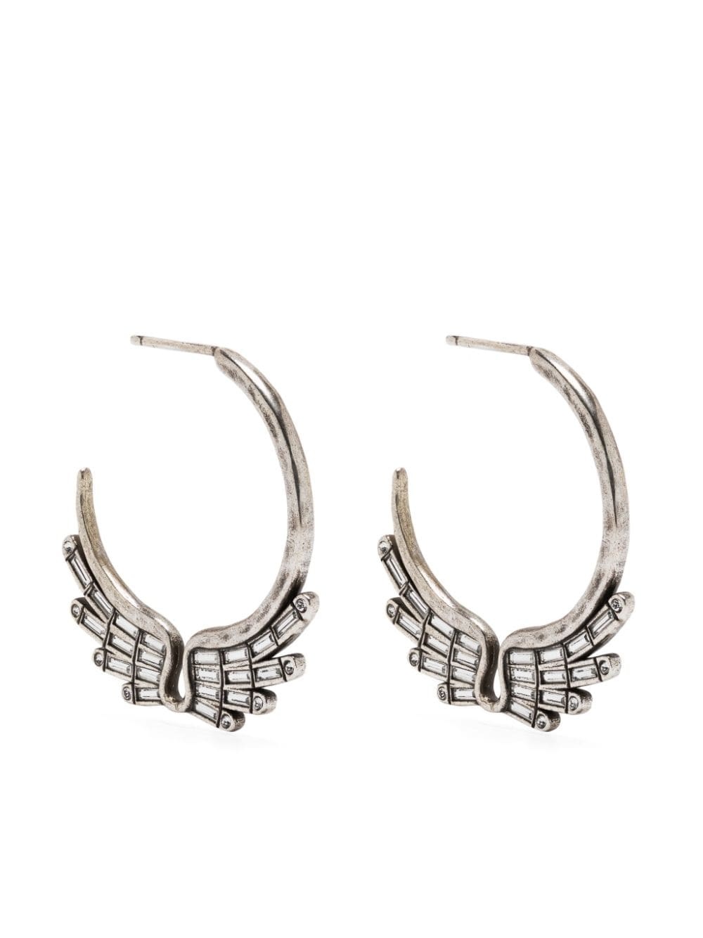 Rock Over half-hoop earrings - 1