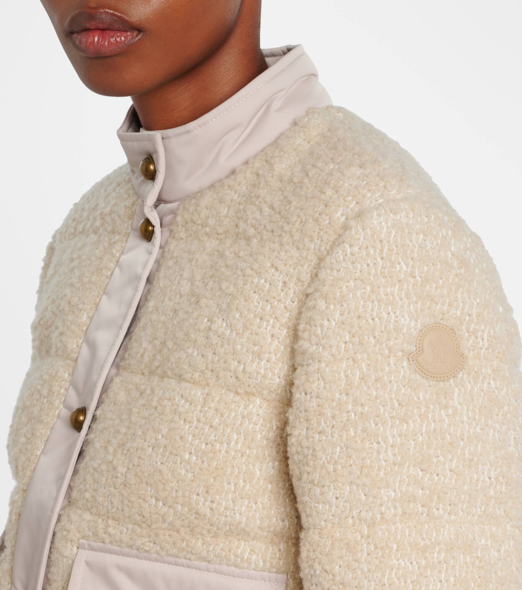 Blandy tweed down jacket - 4