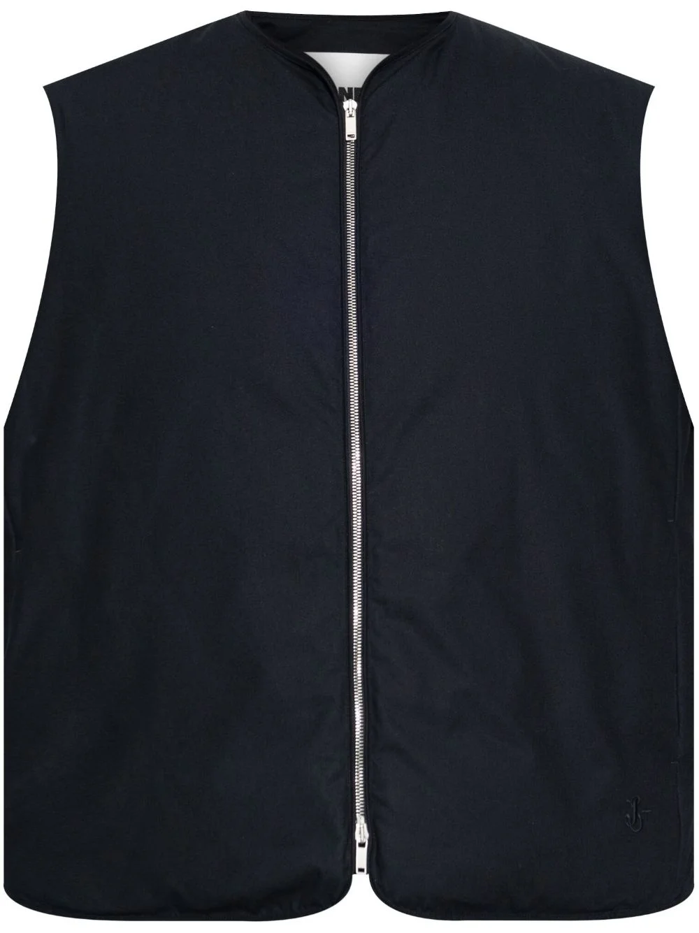 zip-up gilet - 1