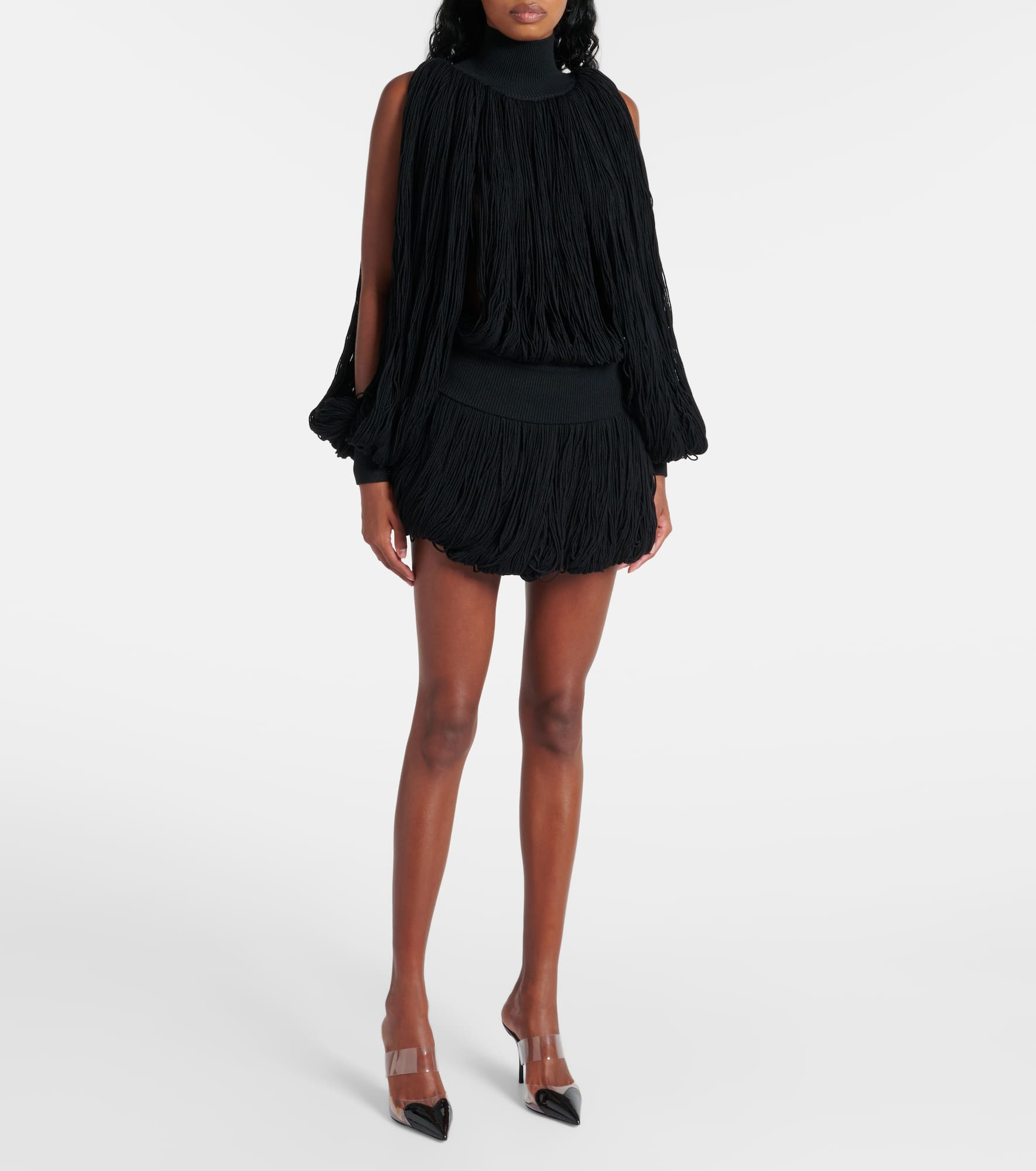 Fringed wool sweater - 2
