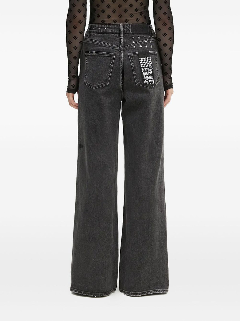Strider Stretch Lovestruck cross detail jeans 3