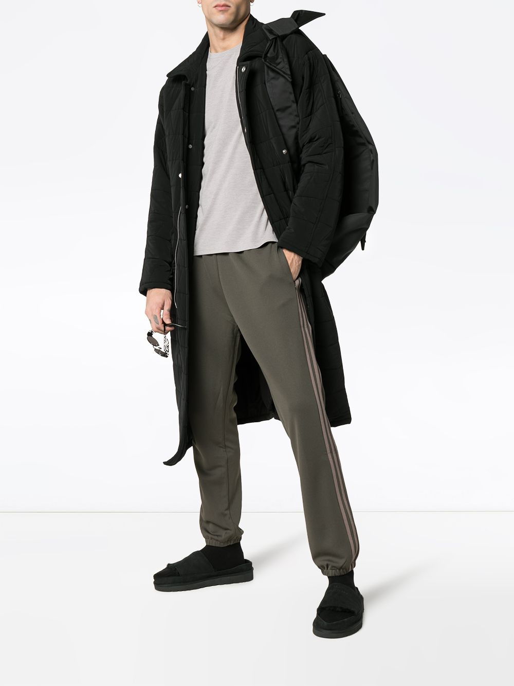 Calabasas stripe print sweat pants - 2