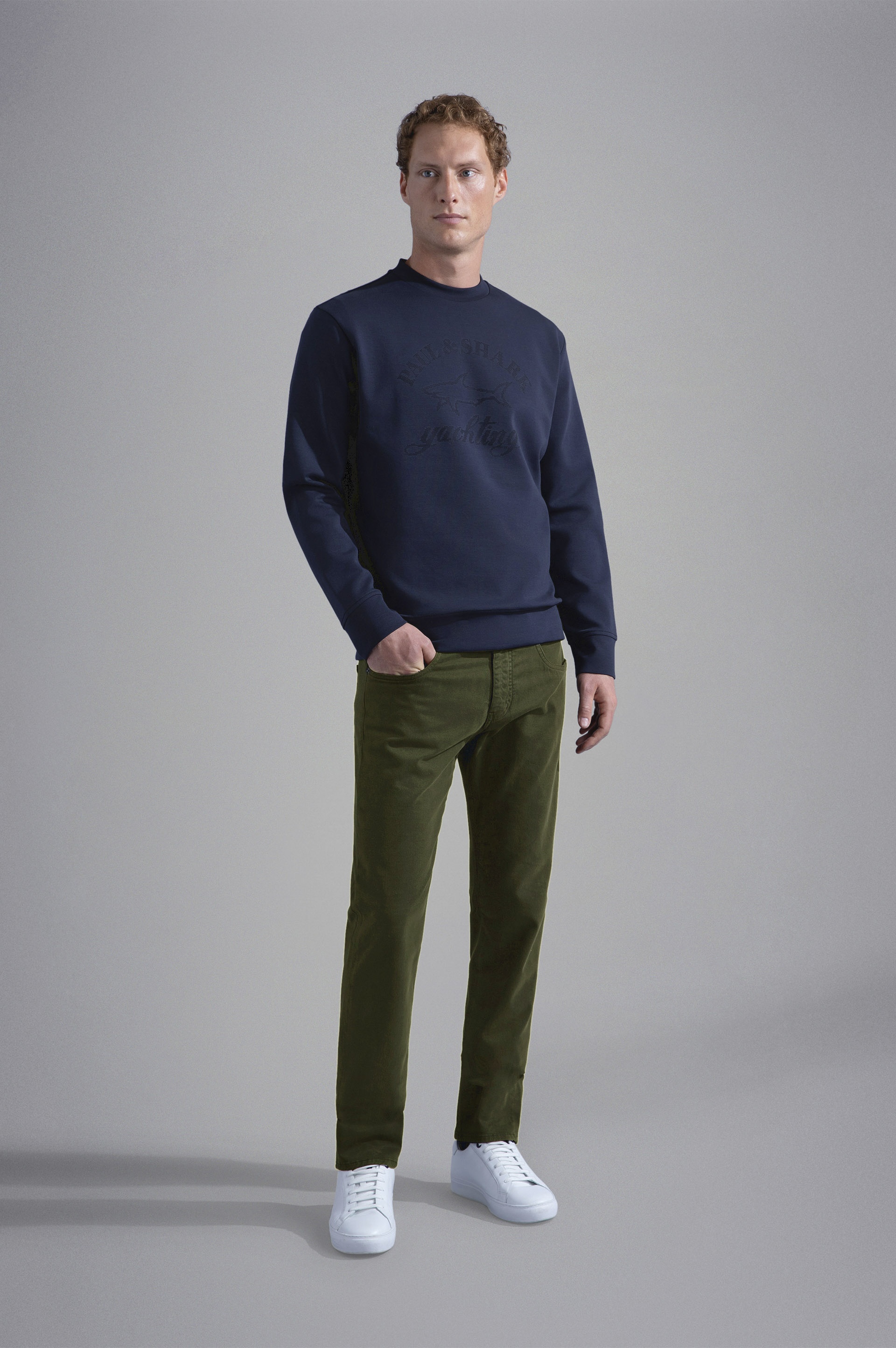 TENCEL COTTON 5-POCKETS TROUSERS - 2