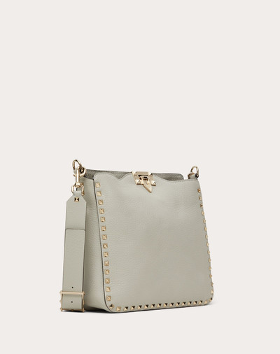 Valentino Small grain calfskin leather Rockstud hobo bag outlook