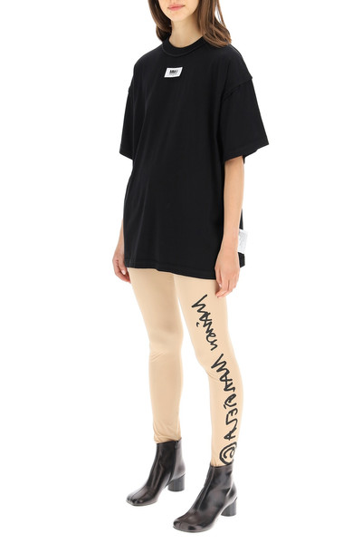 MM6 Maison Margiela NUDE EFFECT LEGGINS outlook