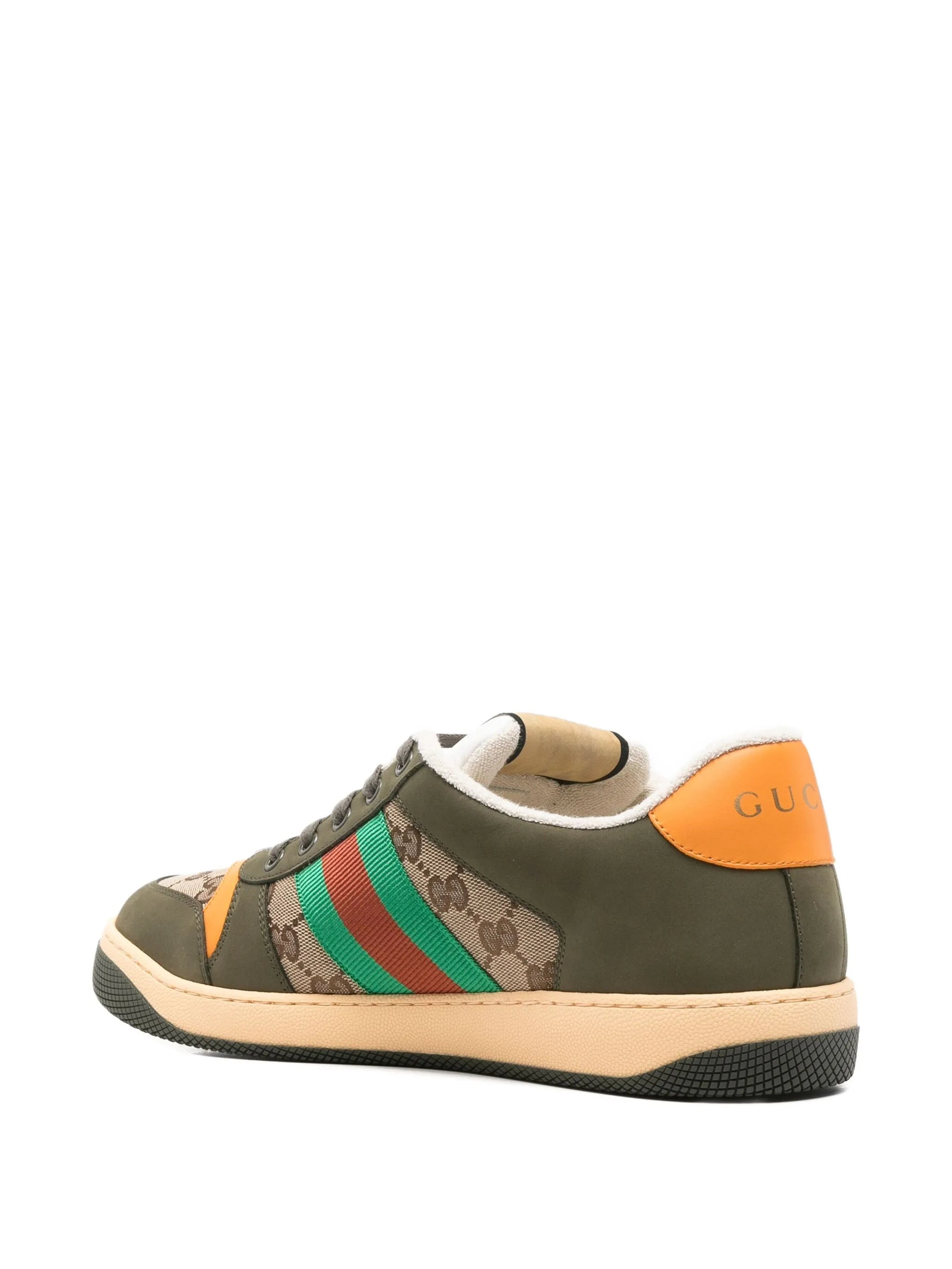 Gucci SNEAKERS L-TOP SCREENER ORIGINAL GG PRINT - 3